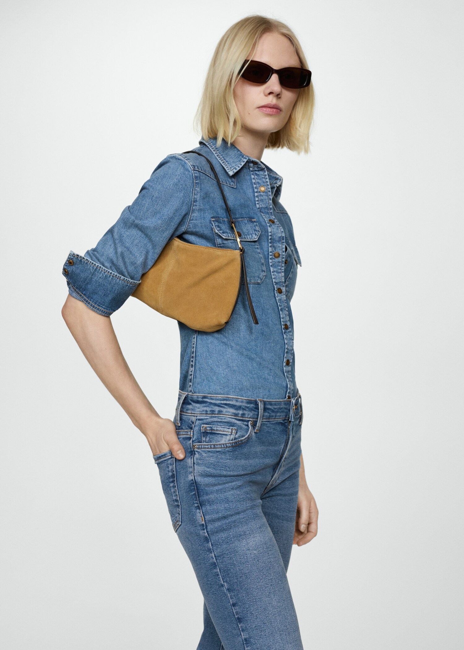 Sienna flared cropped jeans - Details of the article 6