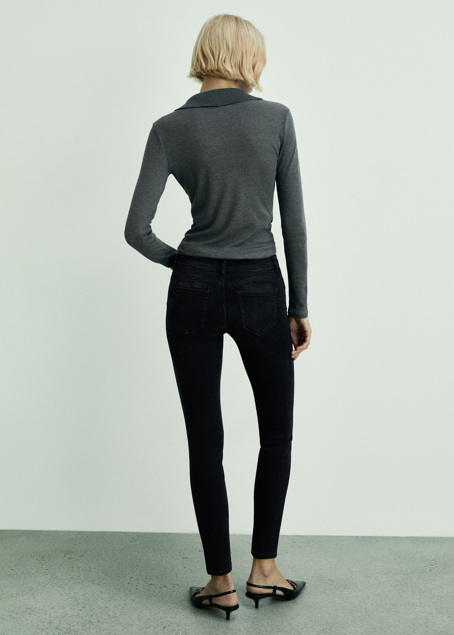 Push-up Skinny Jeans - Rückseite des Artikels