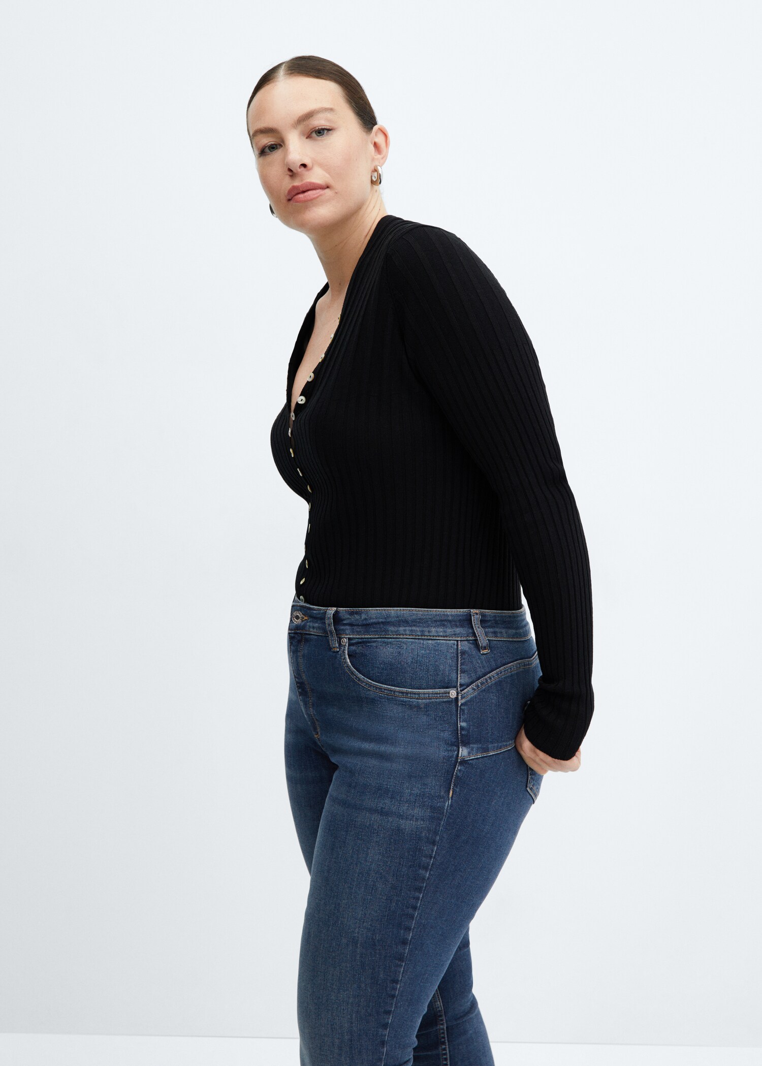 Skinny push-up jeans - Details of the article 5