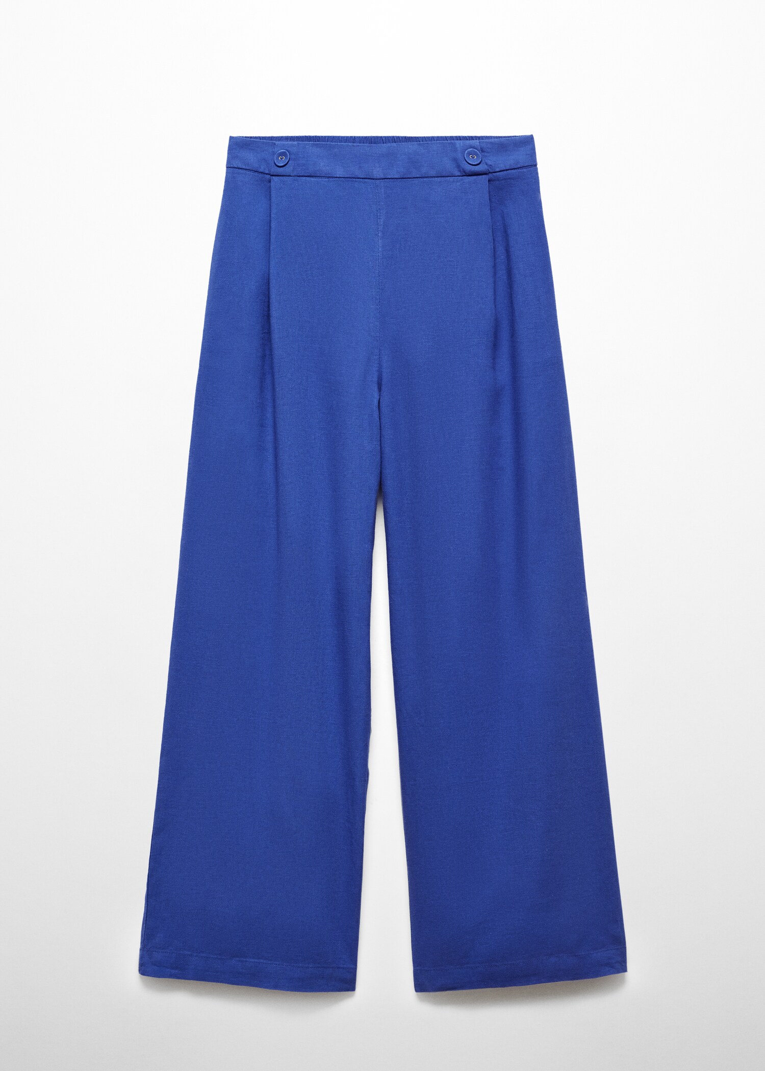 Wideleg linen trousers - Article without model