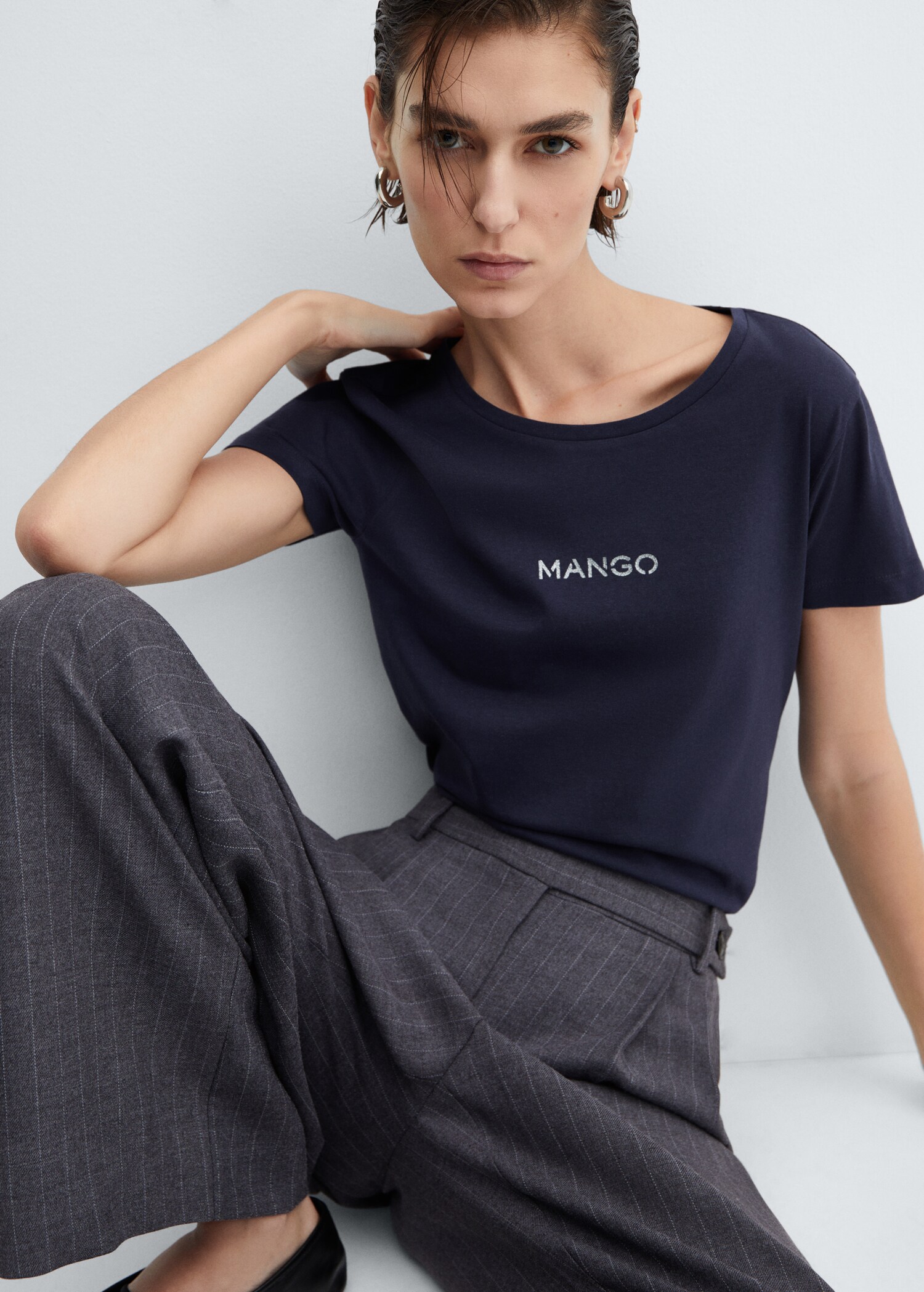Logo cotton T-shirt - Details of the article 1