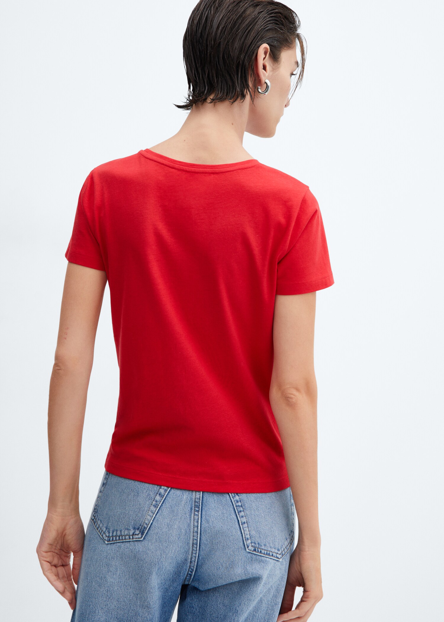 Camiseta algodón logo - Reverso del artículo