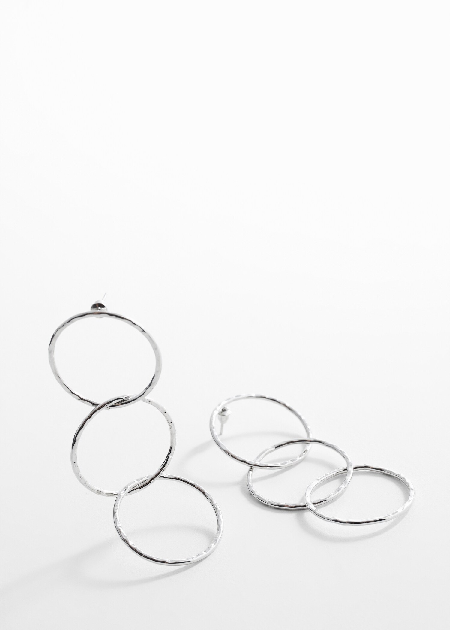 Pendientes largos círculos - Plano medio
