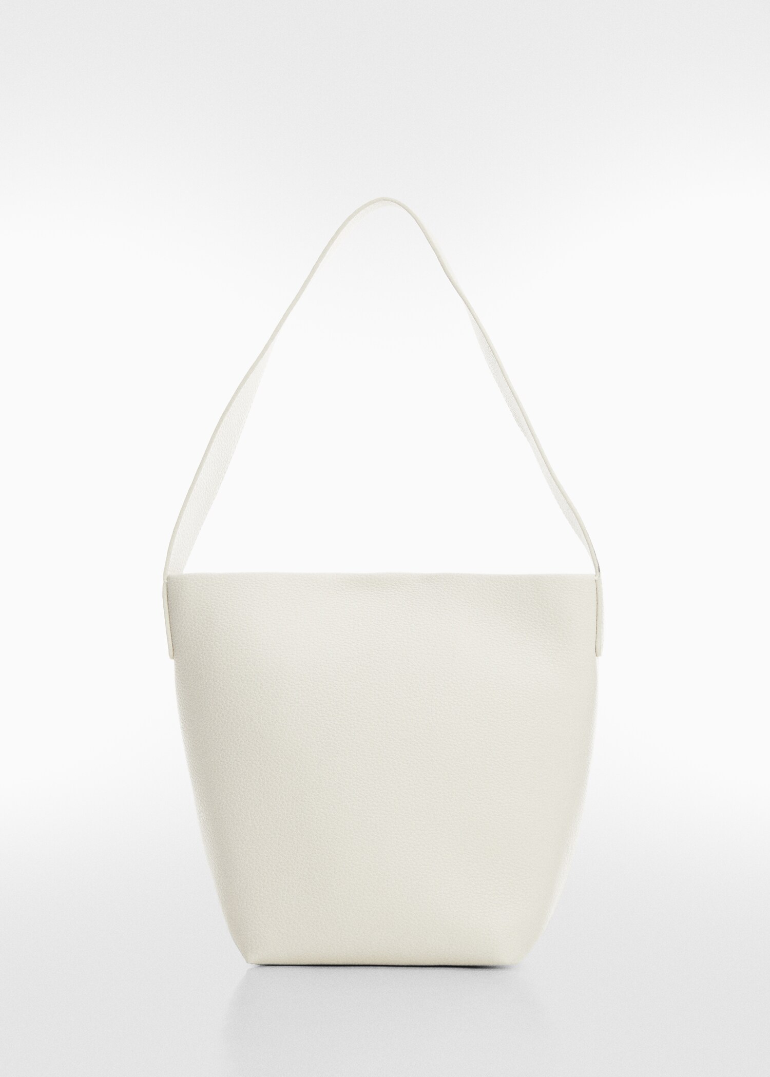 Leather effect bucket bag - Article without model