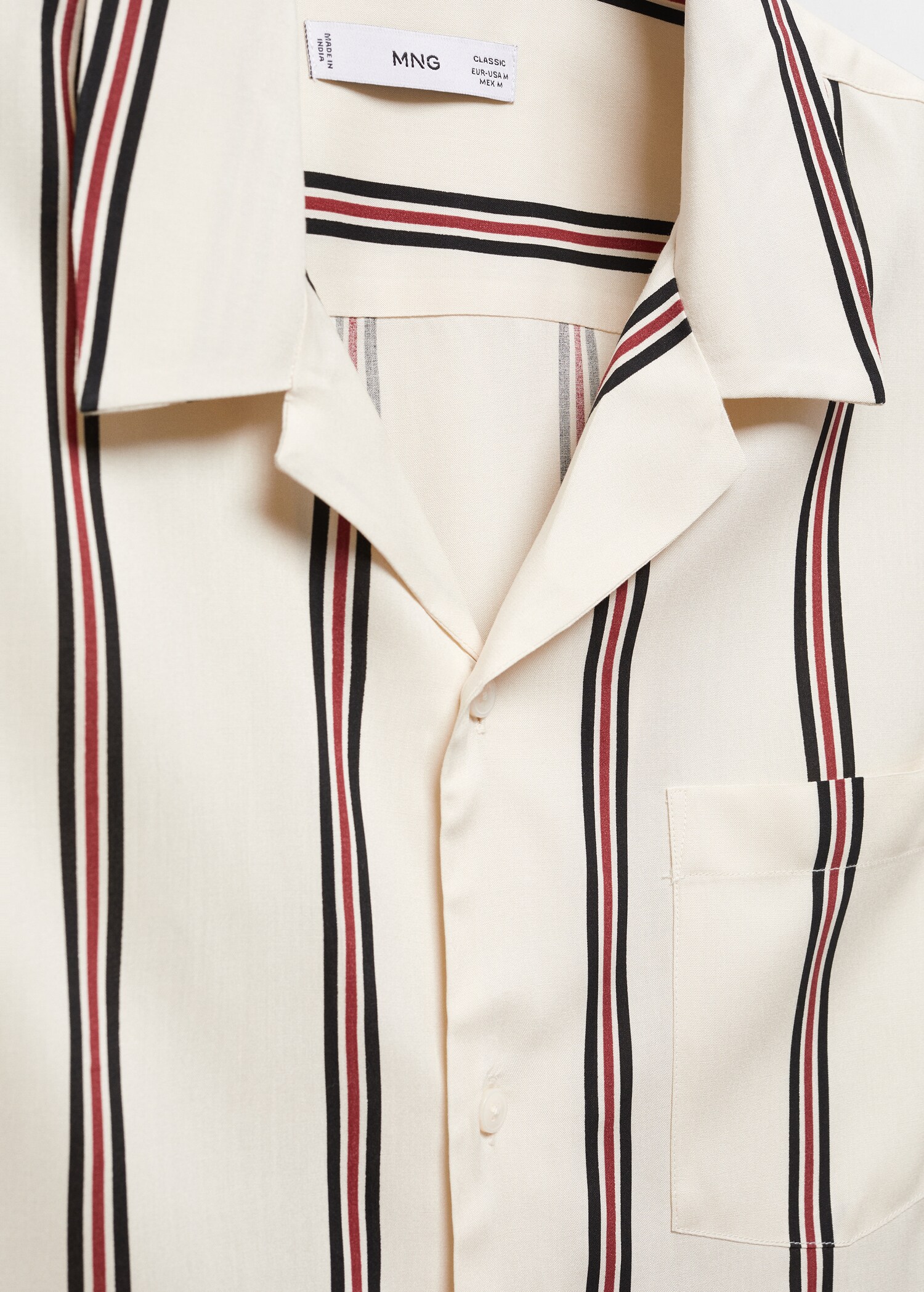 Chemise fluide bowling rayures - Détail de l'article 8