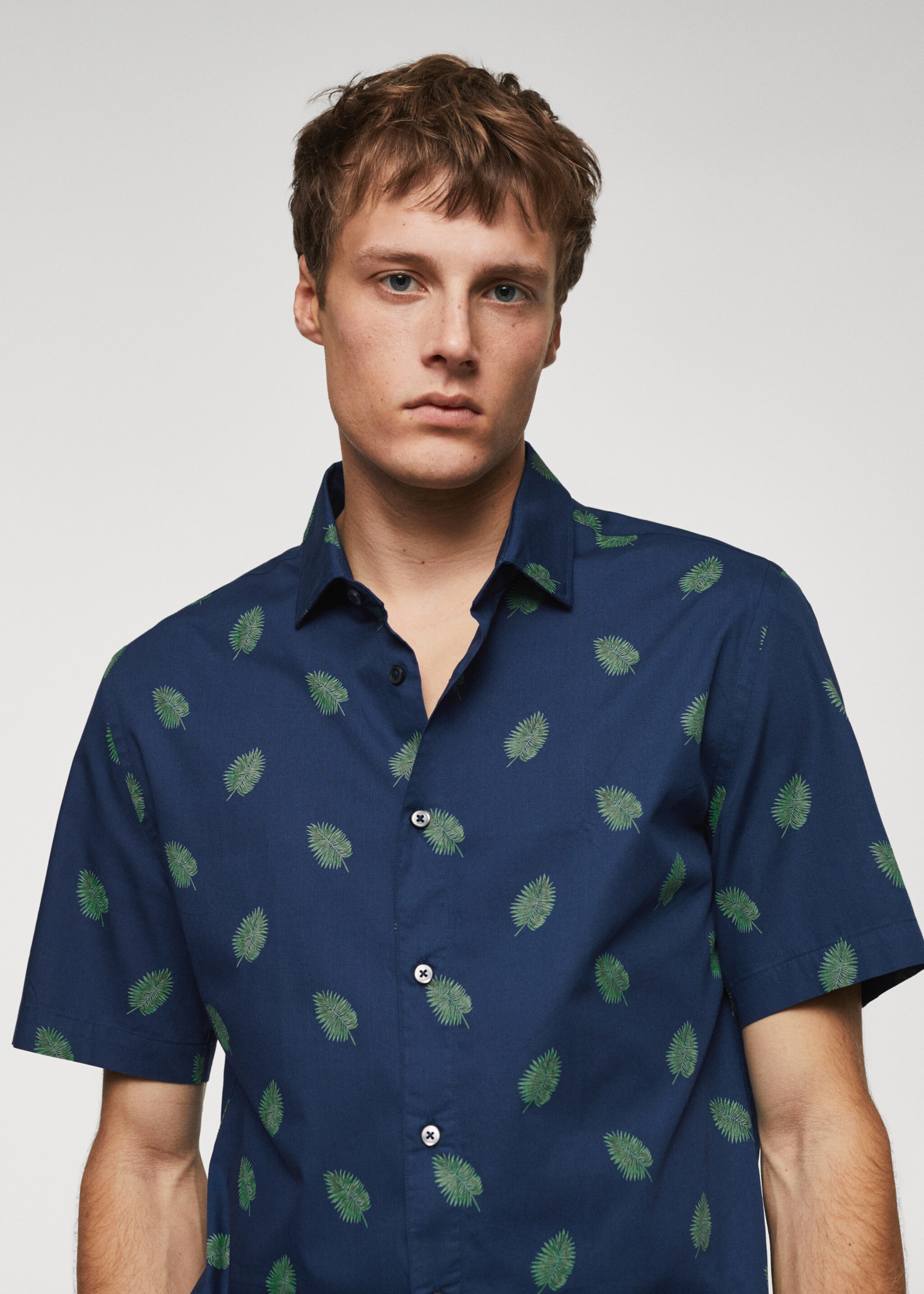 Camisa de 100% algodão - Pormenor do artigo 1