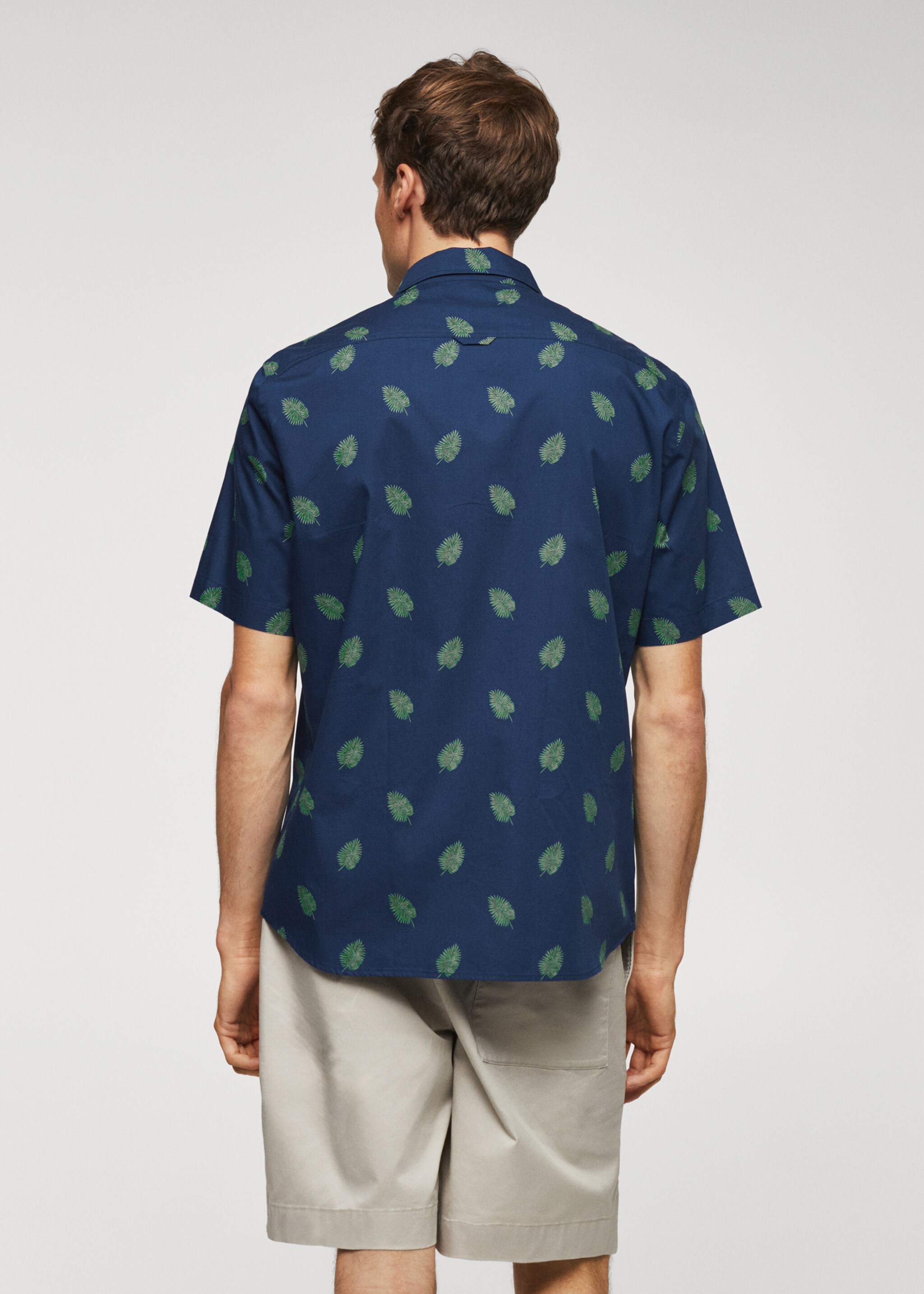 Camisa de 100% algodão - Verso do artigo