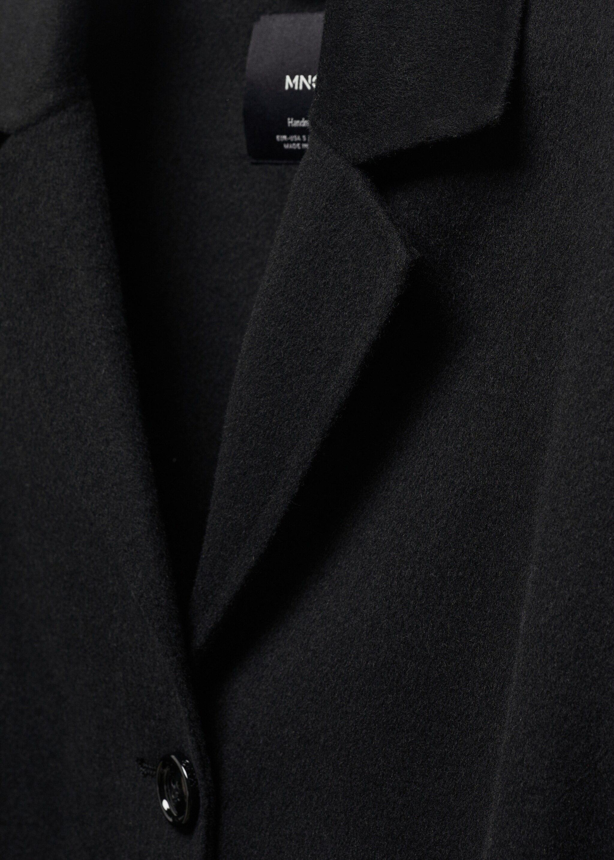 Wool coat with handmade belt - Details of the article 8