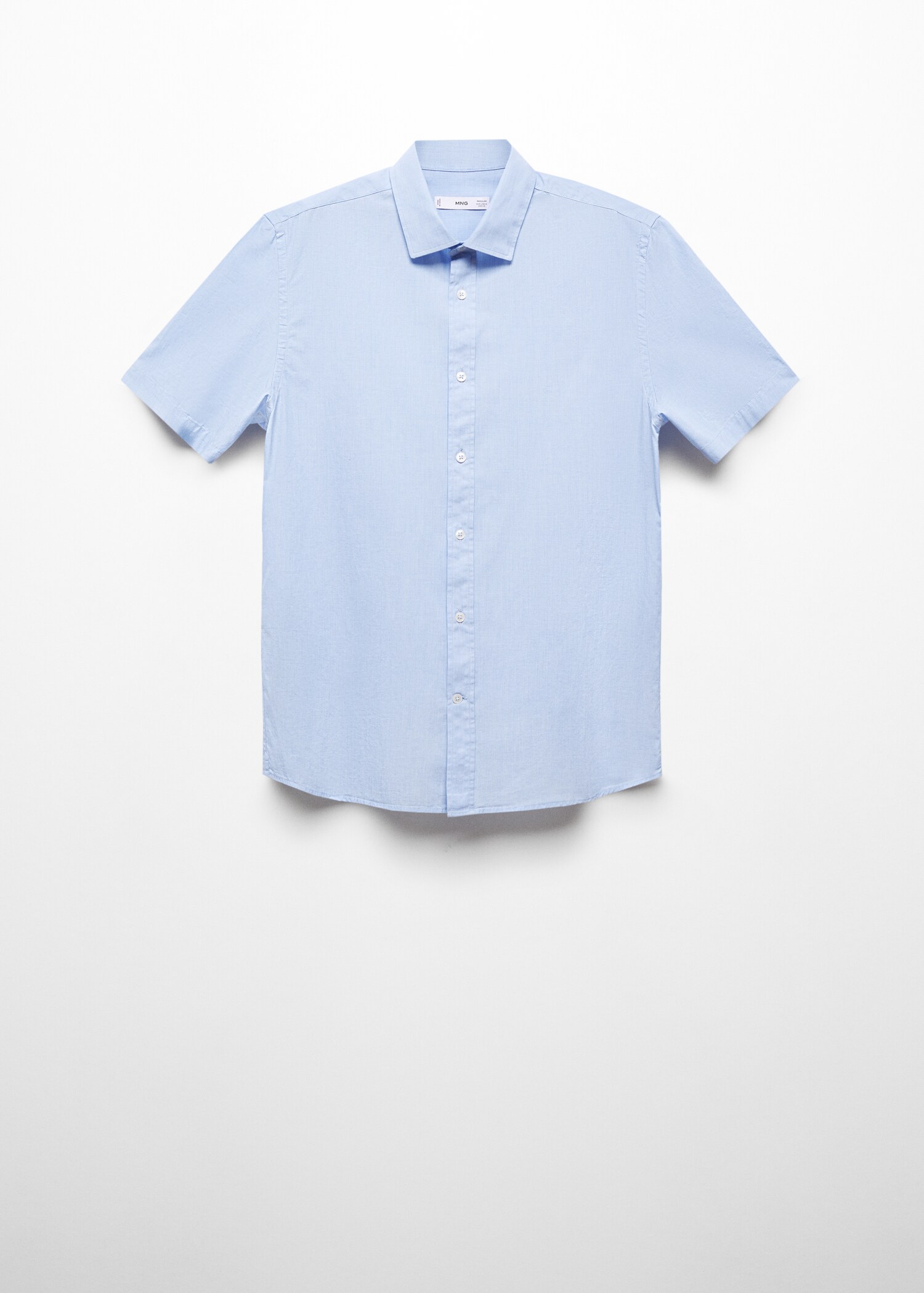 Camisa regular fit 100% algodón - Artículo sin modelo