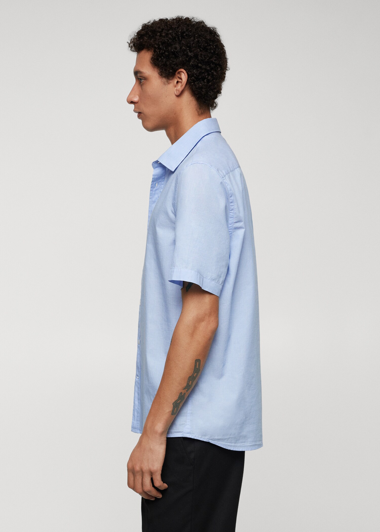Camisa regular fit 100% algodón - Detalle del artículo 2