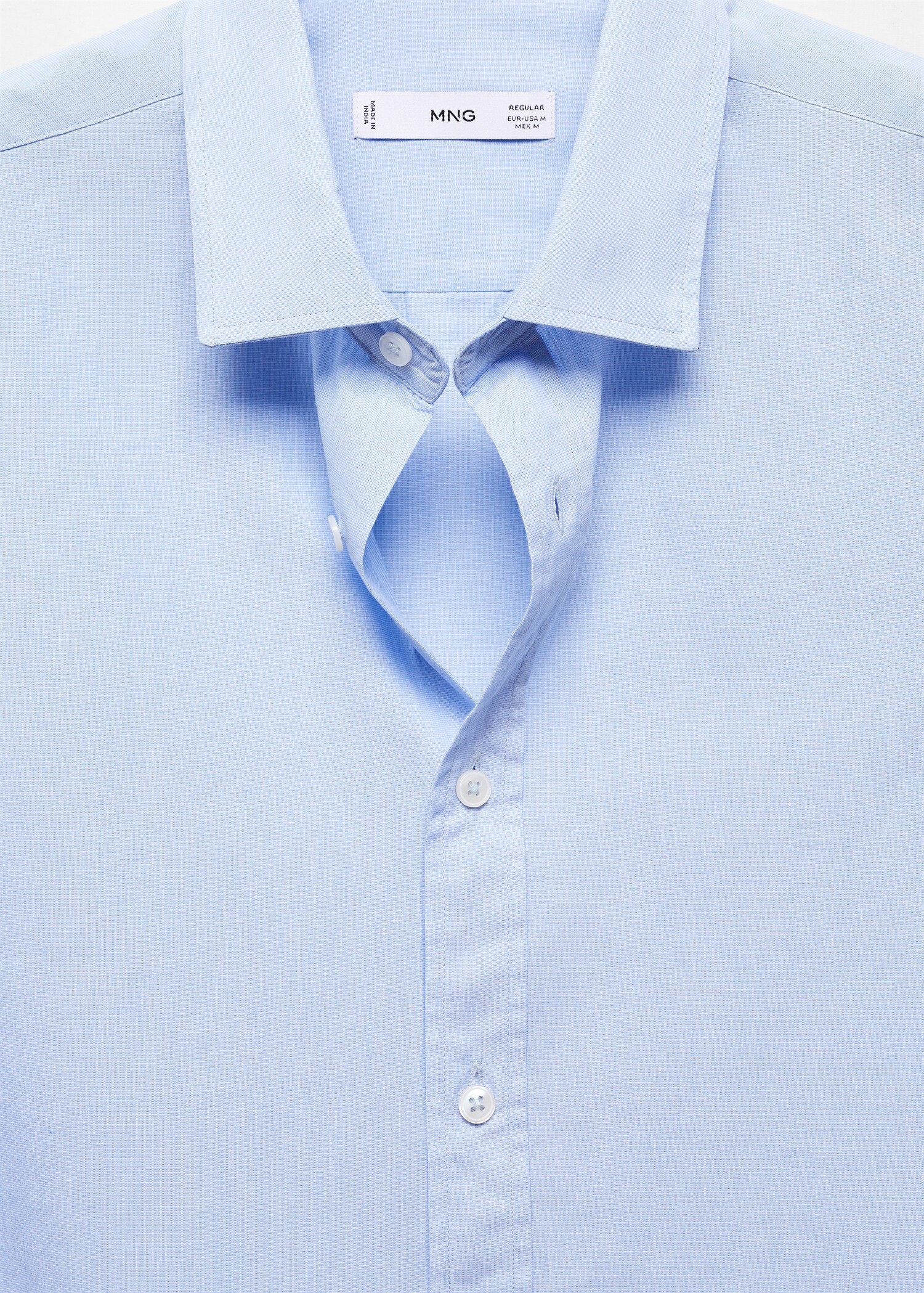 Camisa regular fit 100% algodón - Detalle del artículo 8