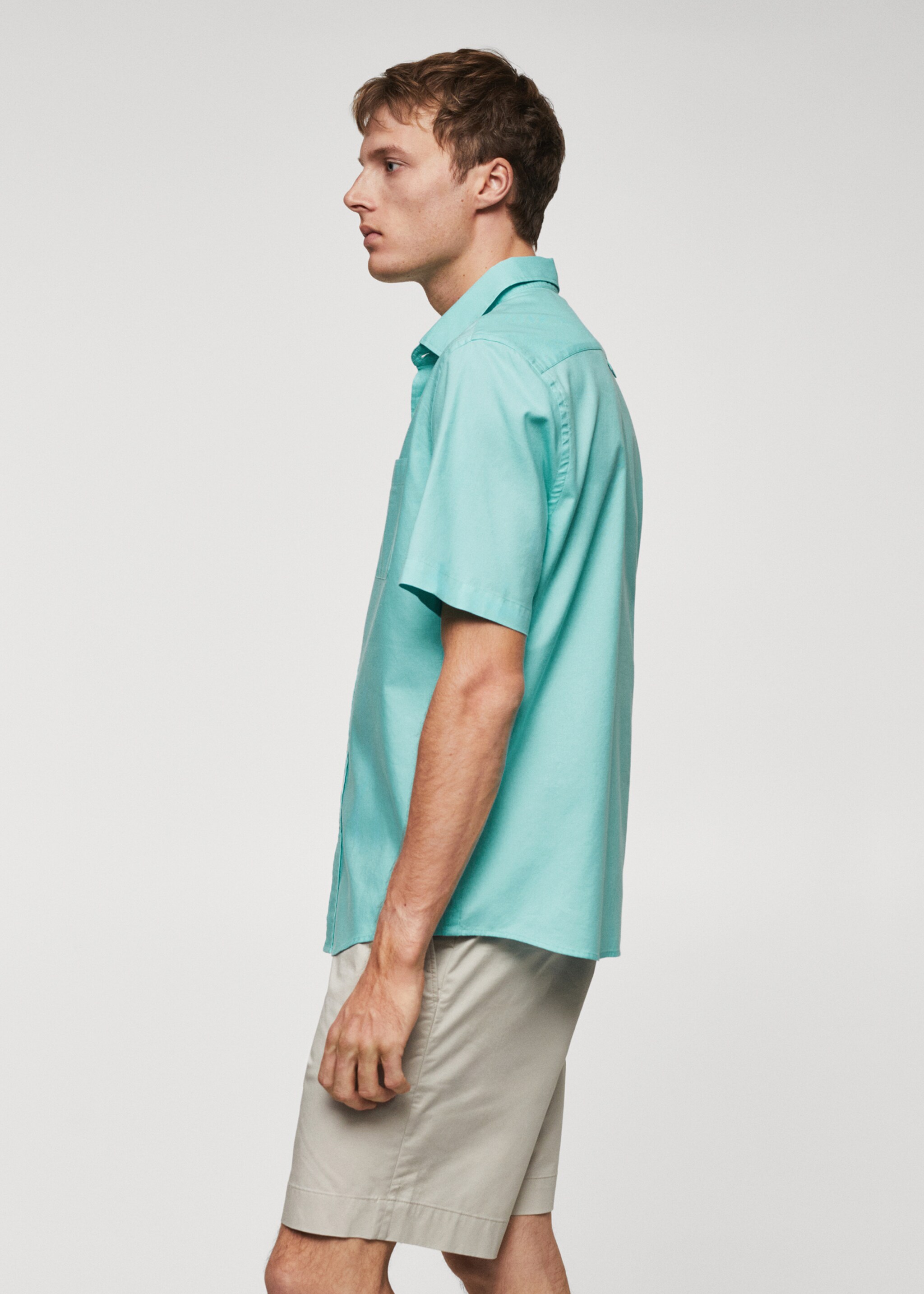 Camisa Oxford regular fit de algodão - Pormenor do artigo 2