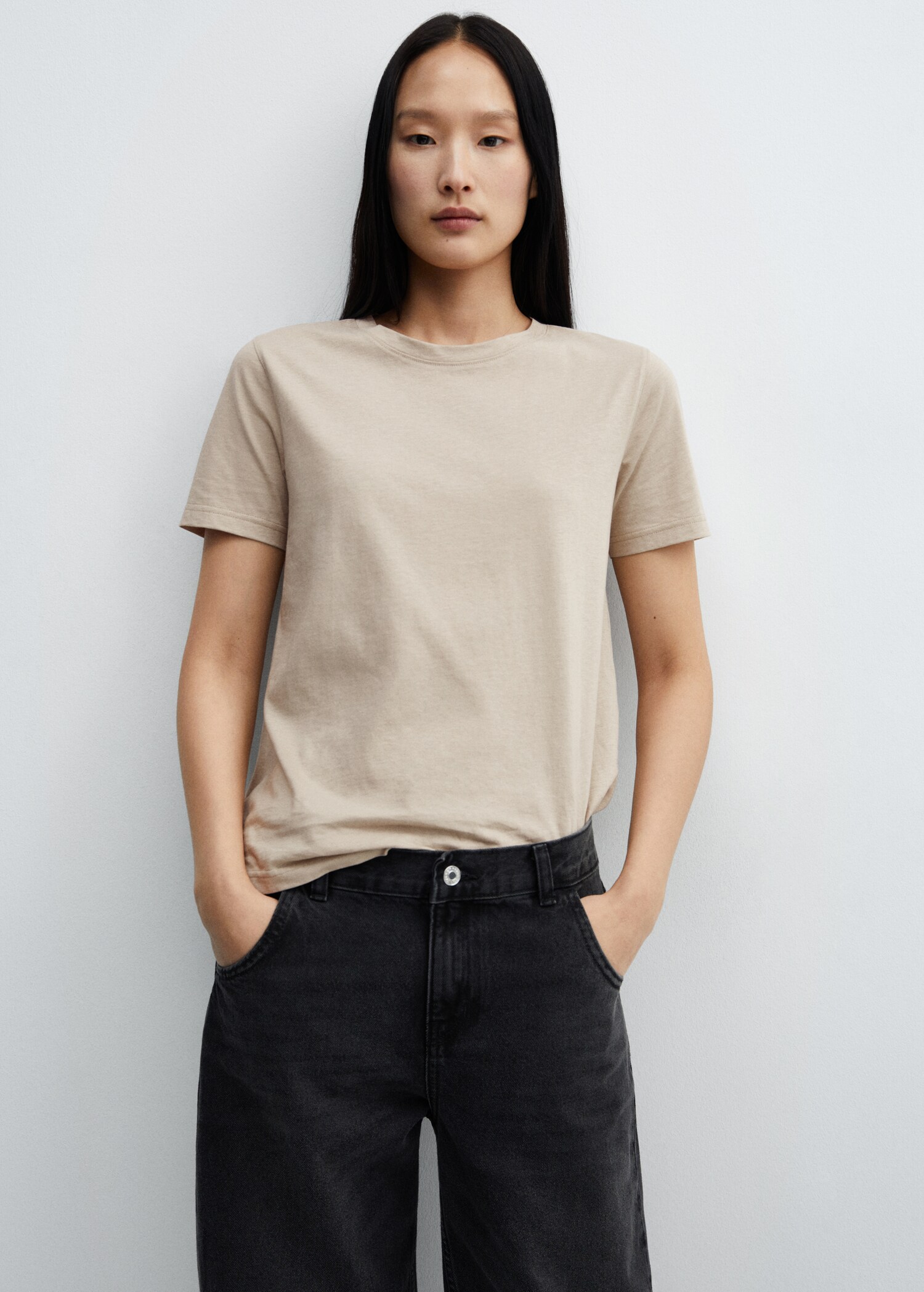 100% cotton t-shirt - Medium plane