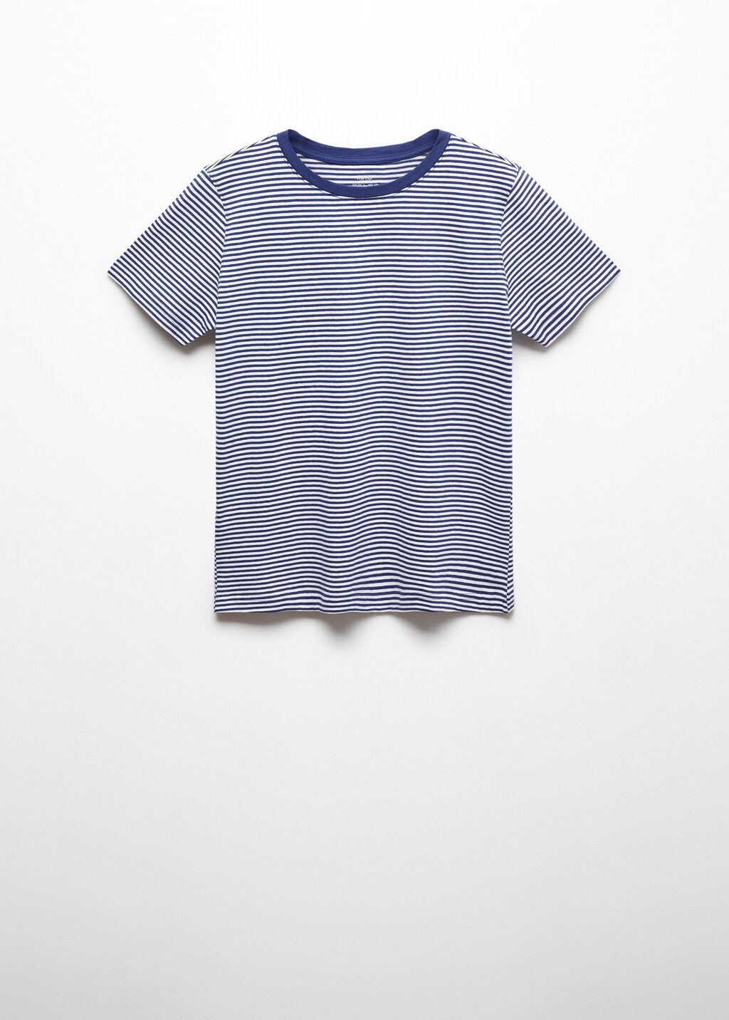 Tシャツ・カットソー SATUR All Day Cotton Stripe Short Sleeve T-Shirt Resort Crea Mens Cotton Summer Fashion Vertical Stripe Color Block