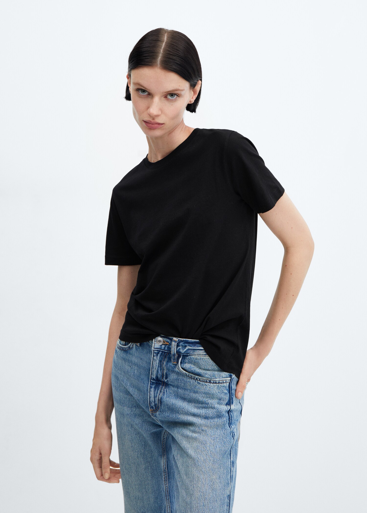100% cotton t-shirt - Medium plane