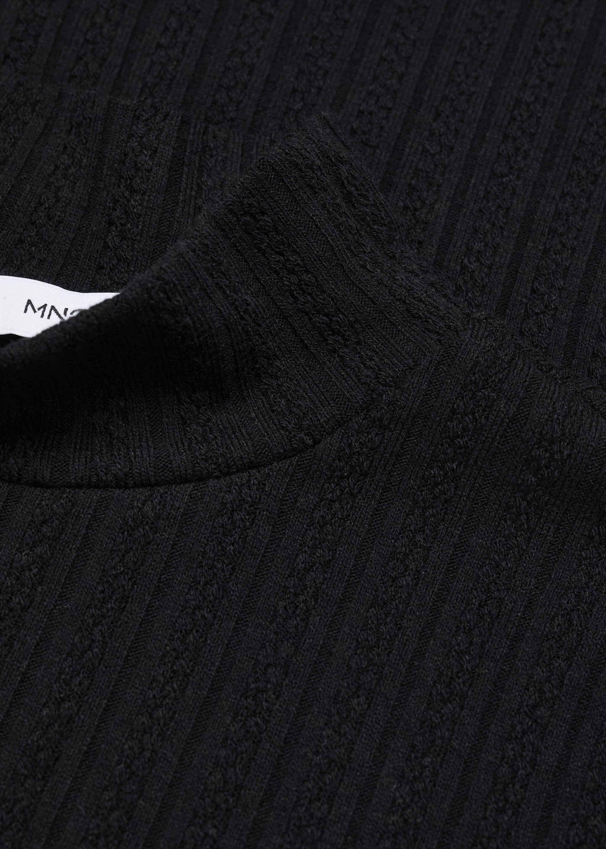 Getextureerd gebreid T-shirt - Detail van het artikel 8