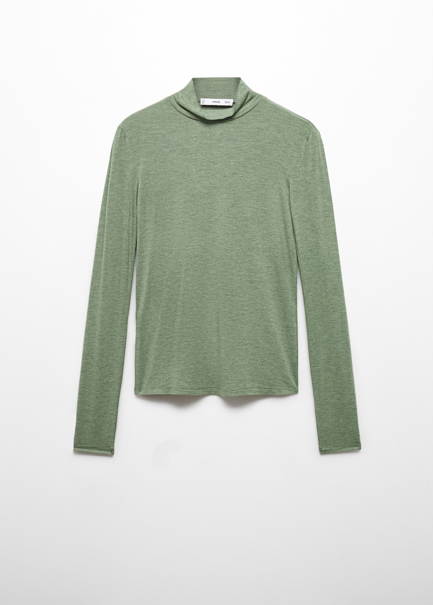 Turtleneck long-sleeved t-shirt - Article without model
