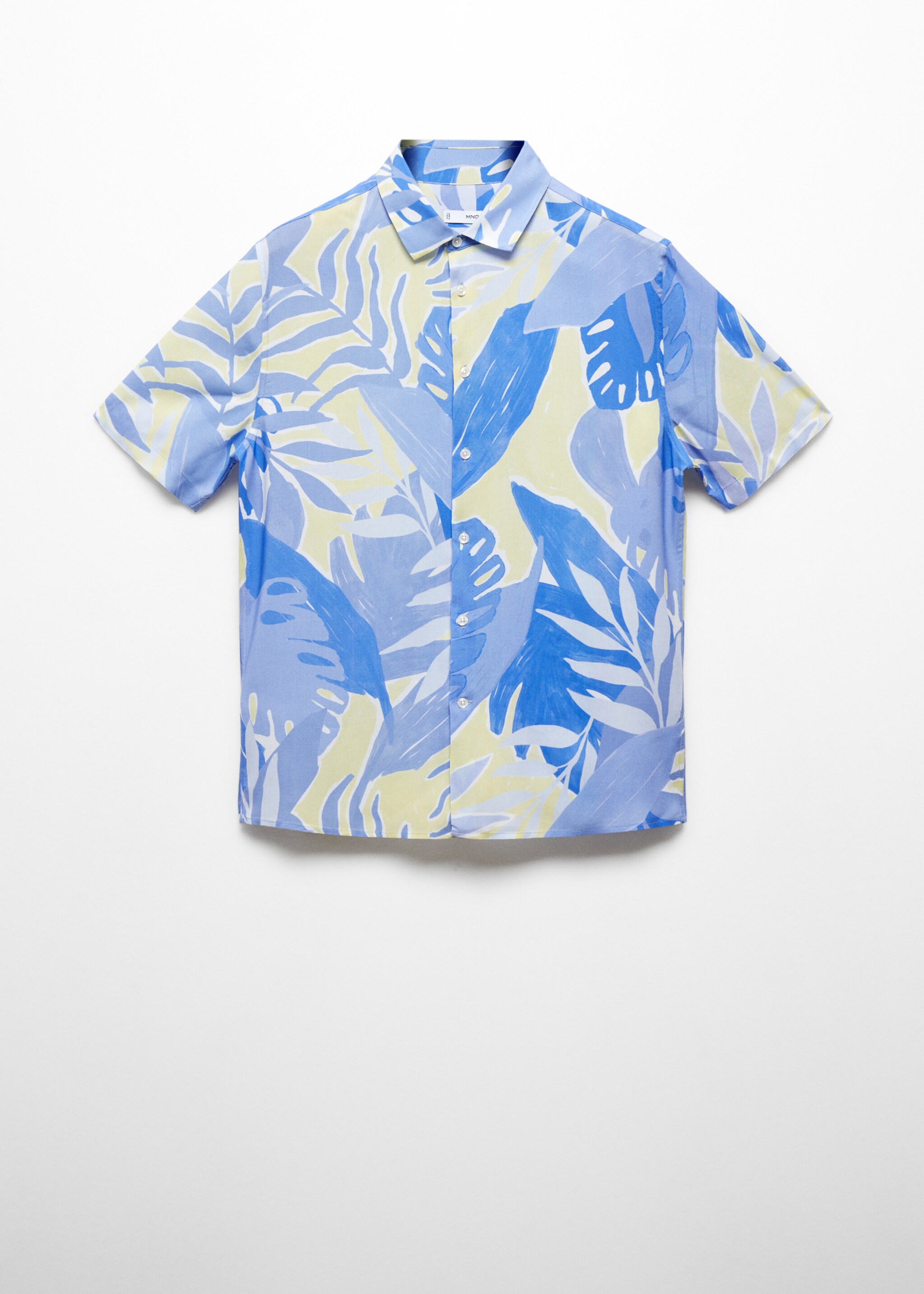 Camisa regular fit fluída estampada - Artículo sin modelo