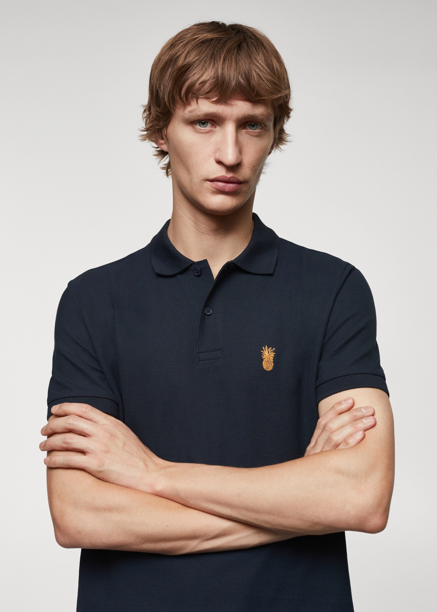 100% cotton pique polo shirt - Details of the article 2