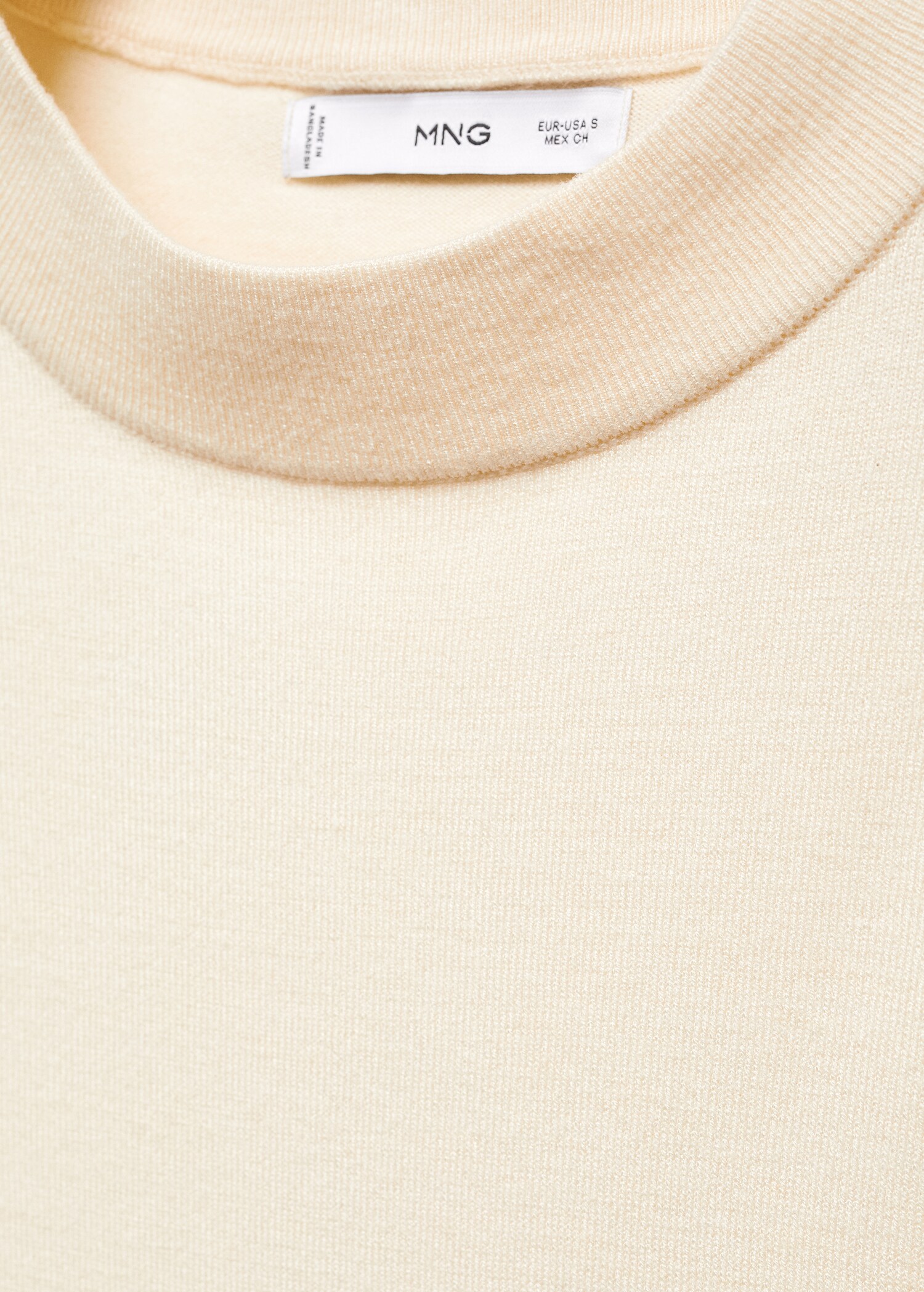 Round-neck knitted sweater - Details of the article 8