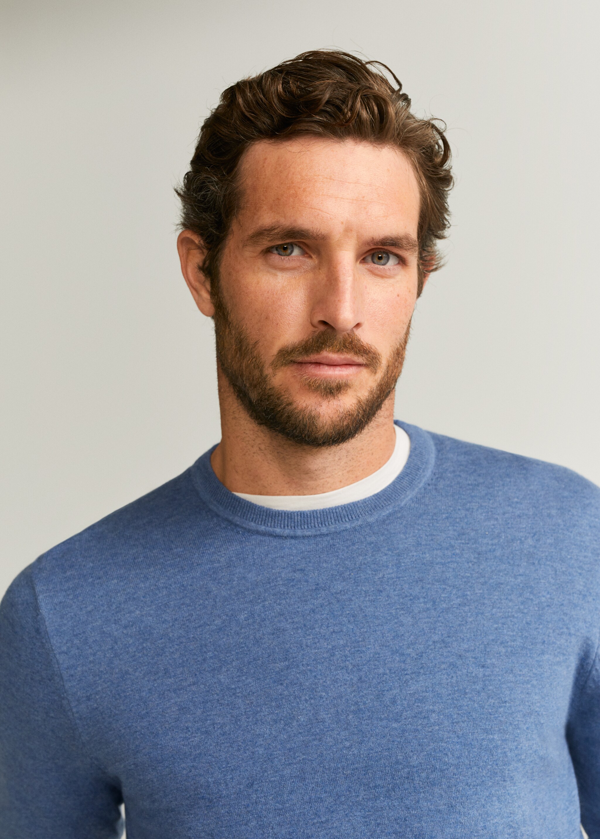 Jersey algodón cashmere coderas - Detalle del artículo 1