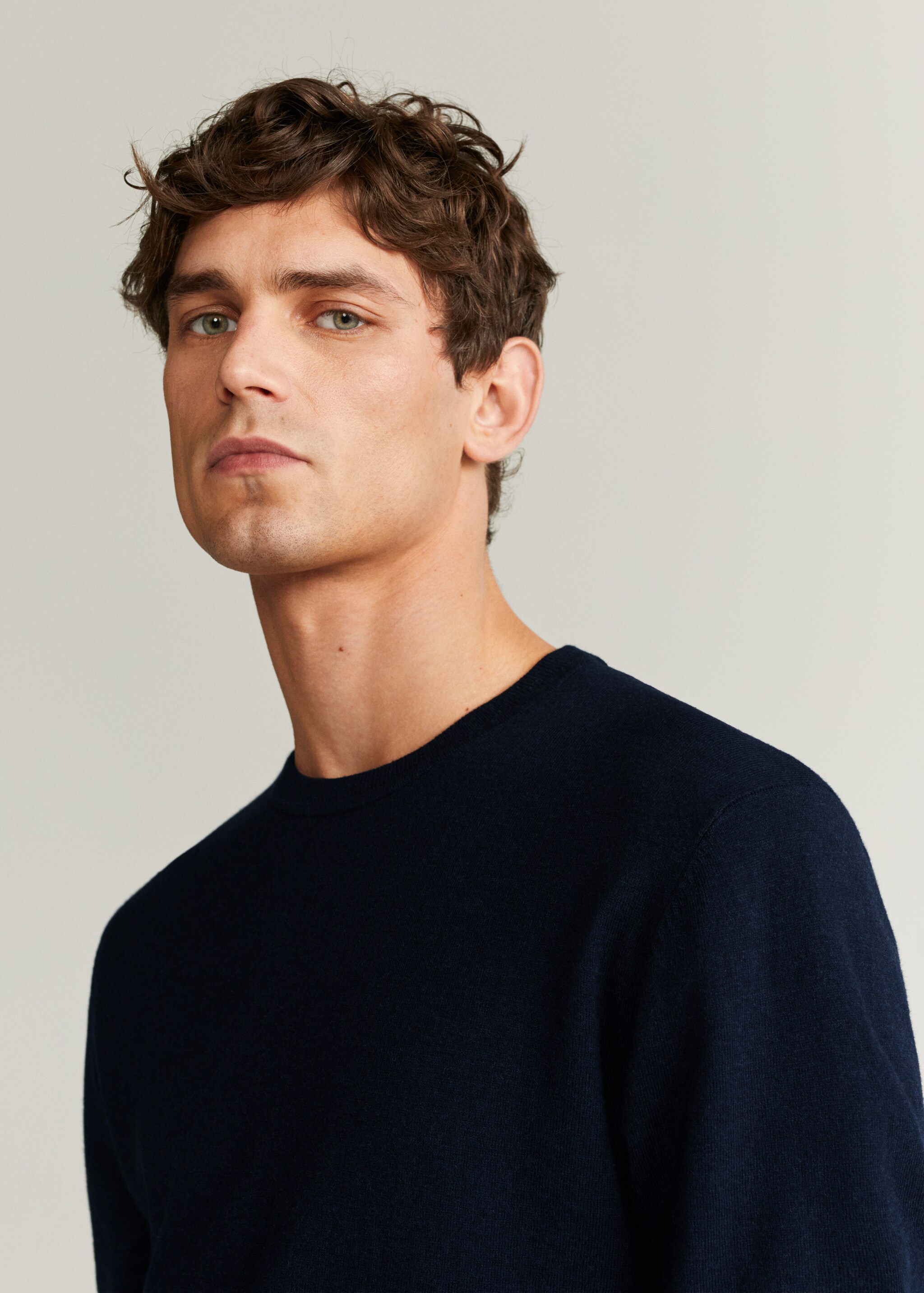 Jersey algodón cashmere coderas - Detalle del artículo 1