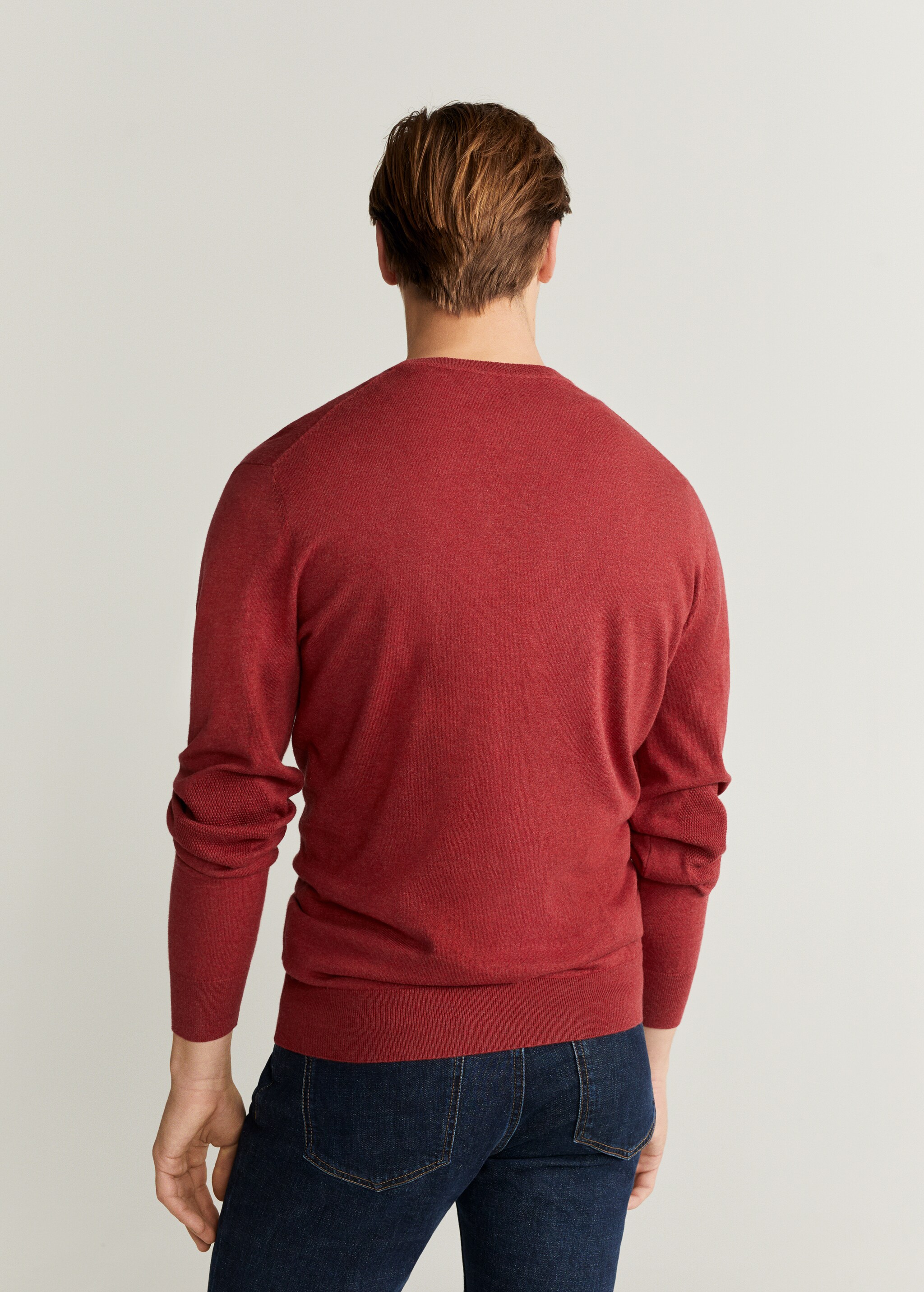 Jersey algodón cashmere coderas - Reverso del artículo