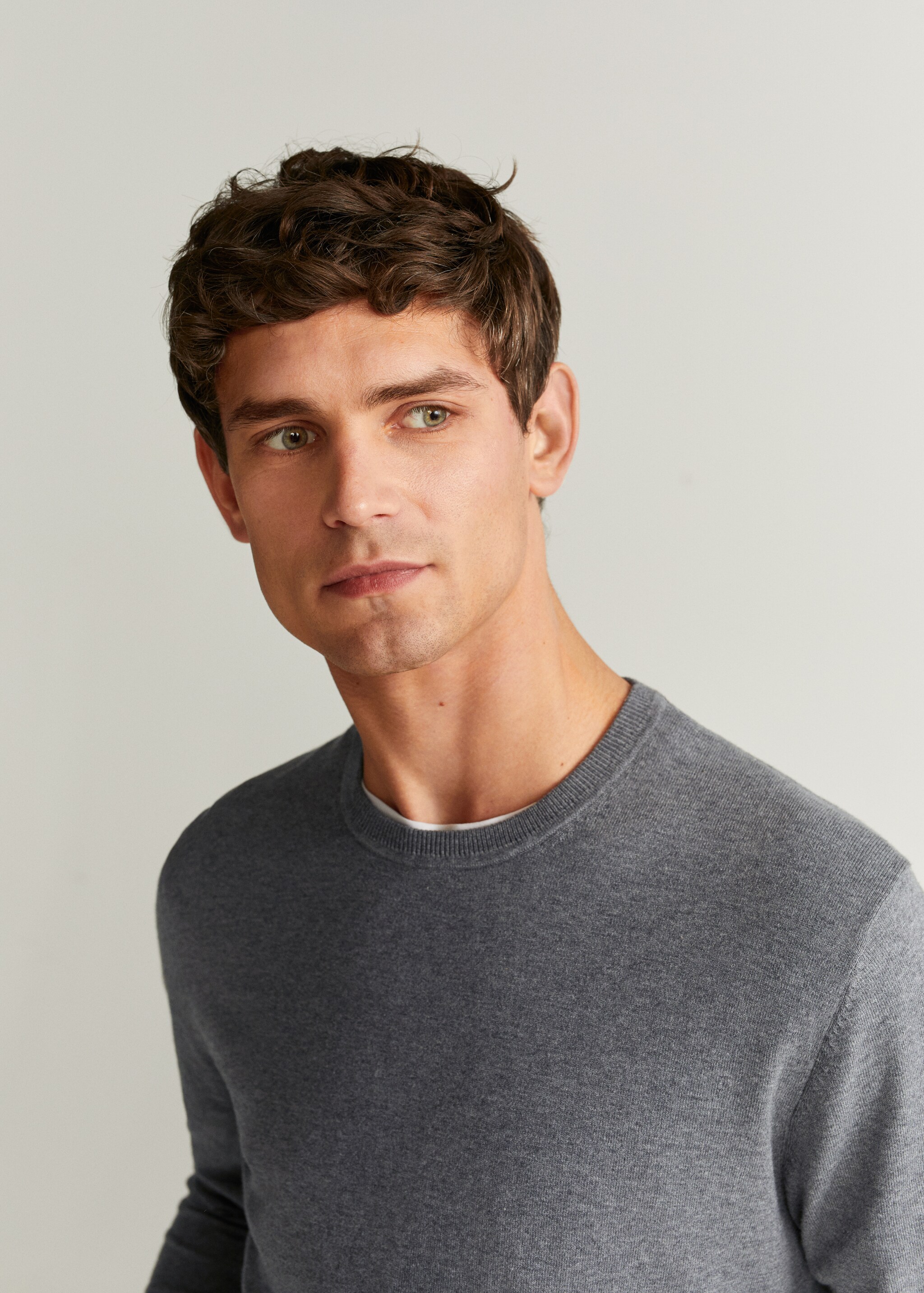 Jersey algodón cashmere coderas - Detalle del artículo 3