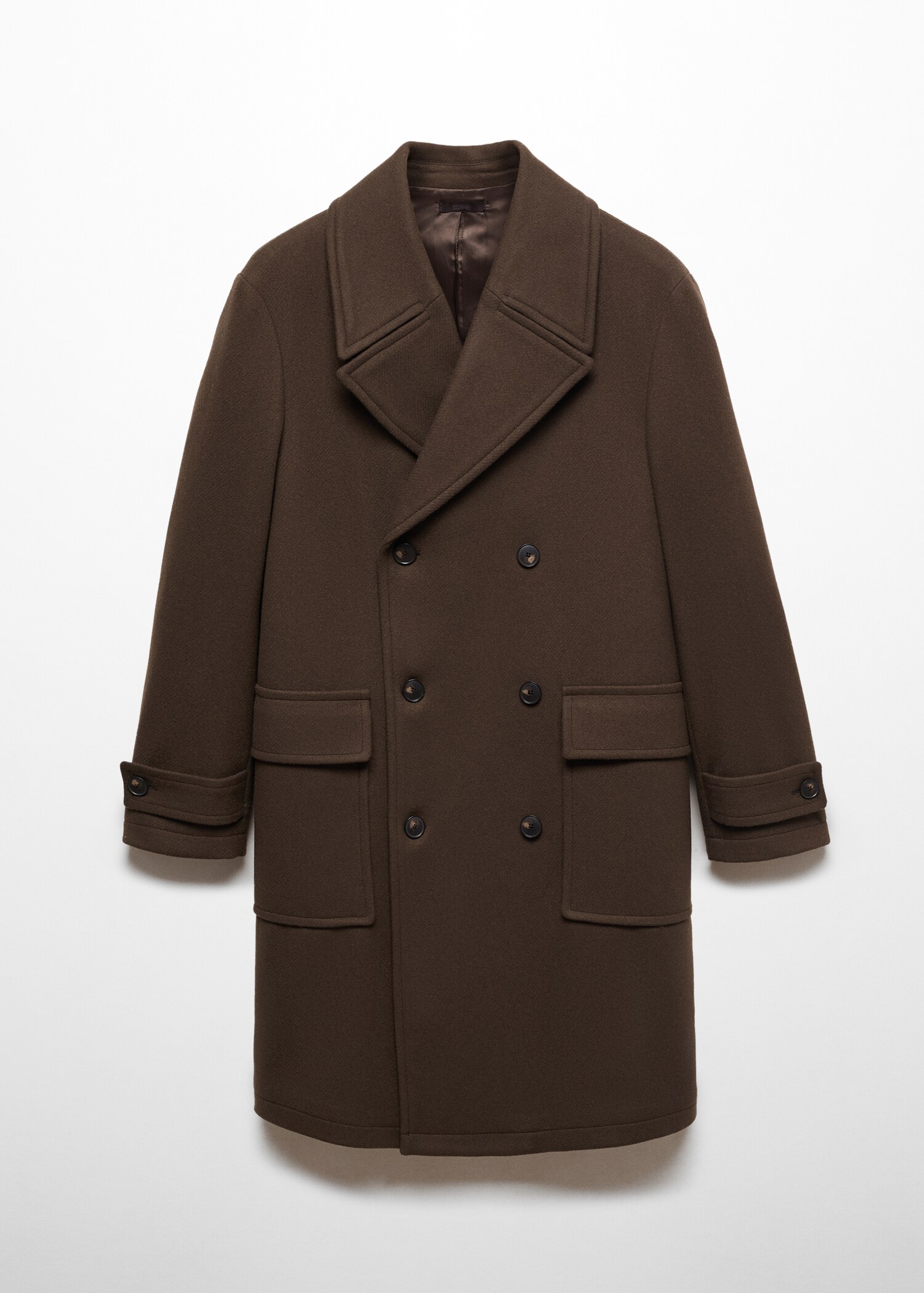 Manteau laine croisé boutons - Article sans modèle