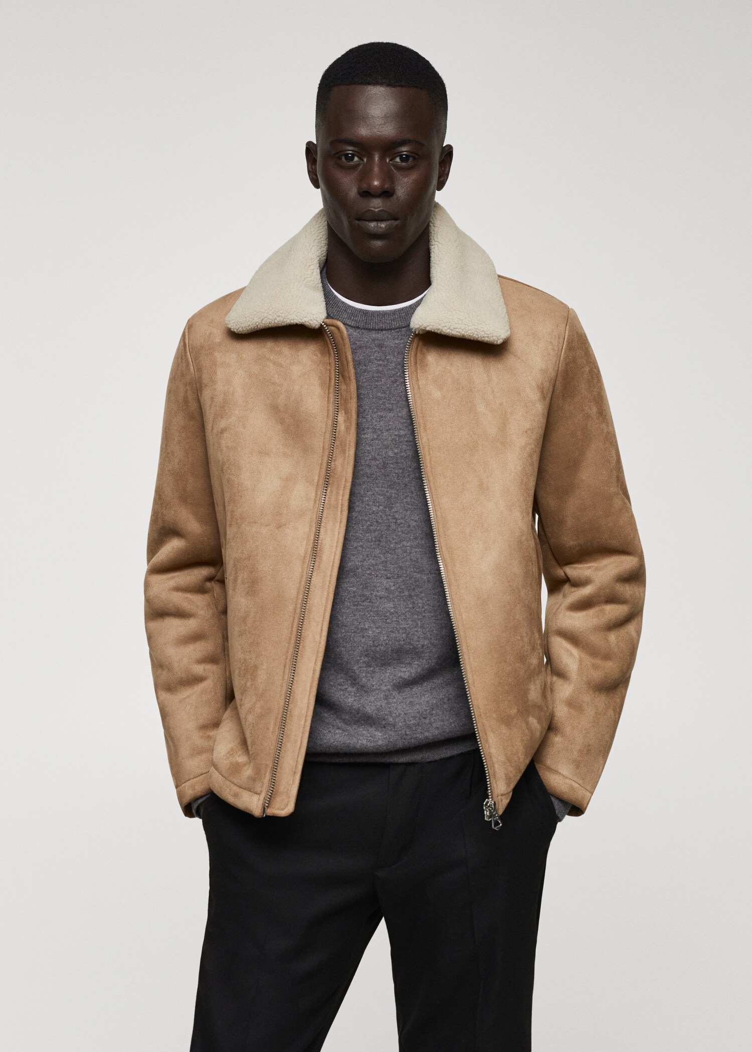 Double-sided fleece jacket - Medium plane