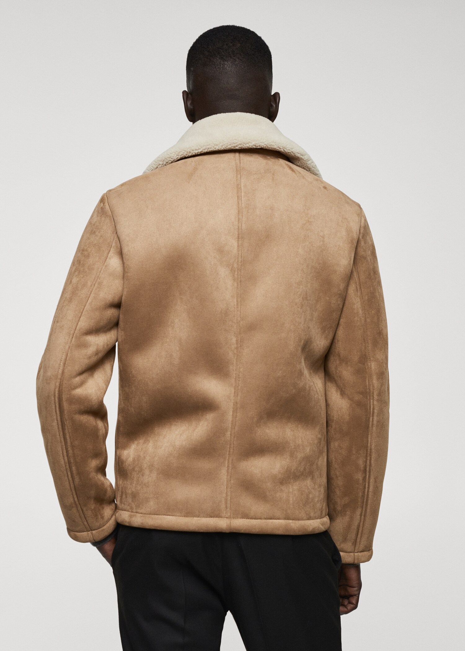 Double-sided fleece jacket - Reverse of the article