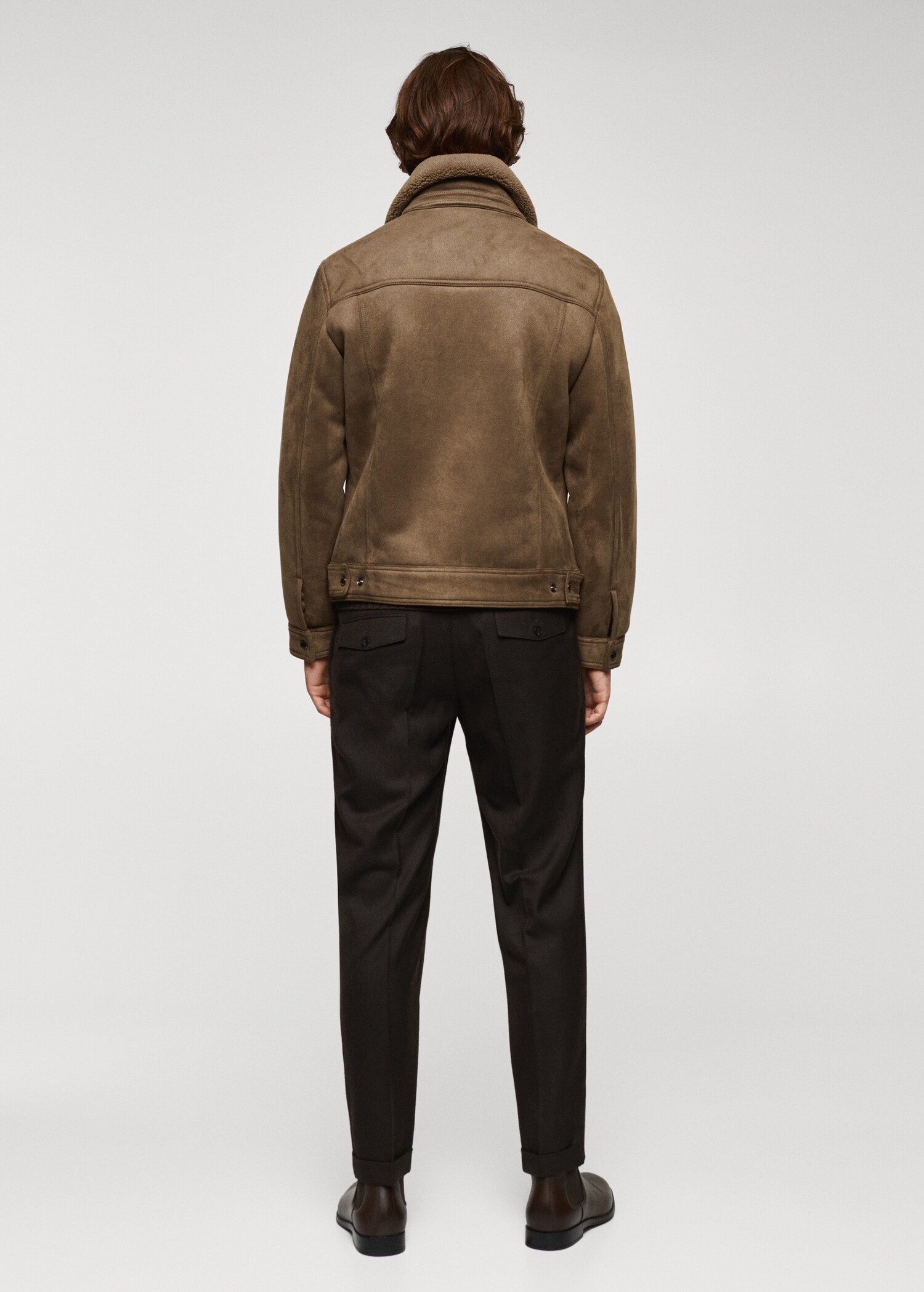 Double-sided fleece jacket - Reverse of the article