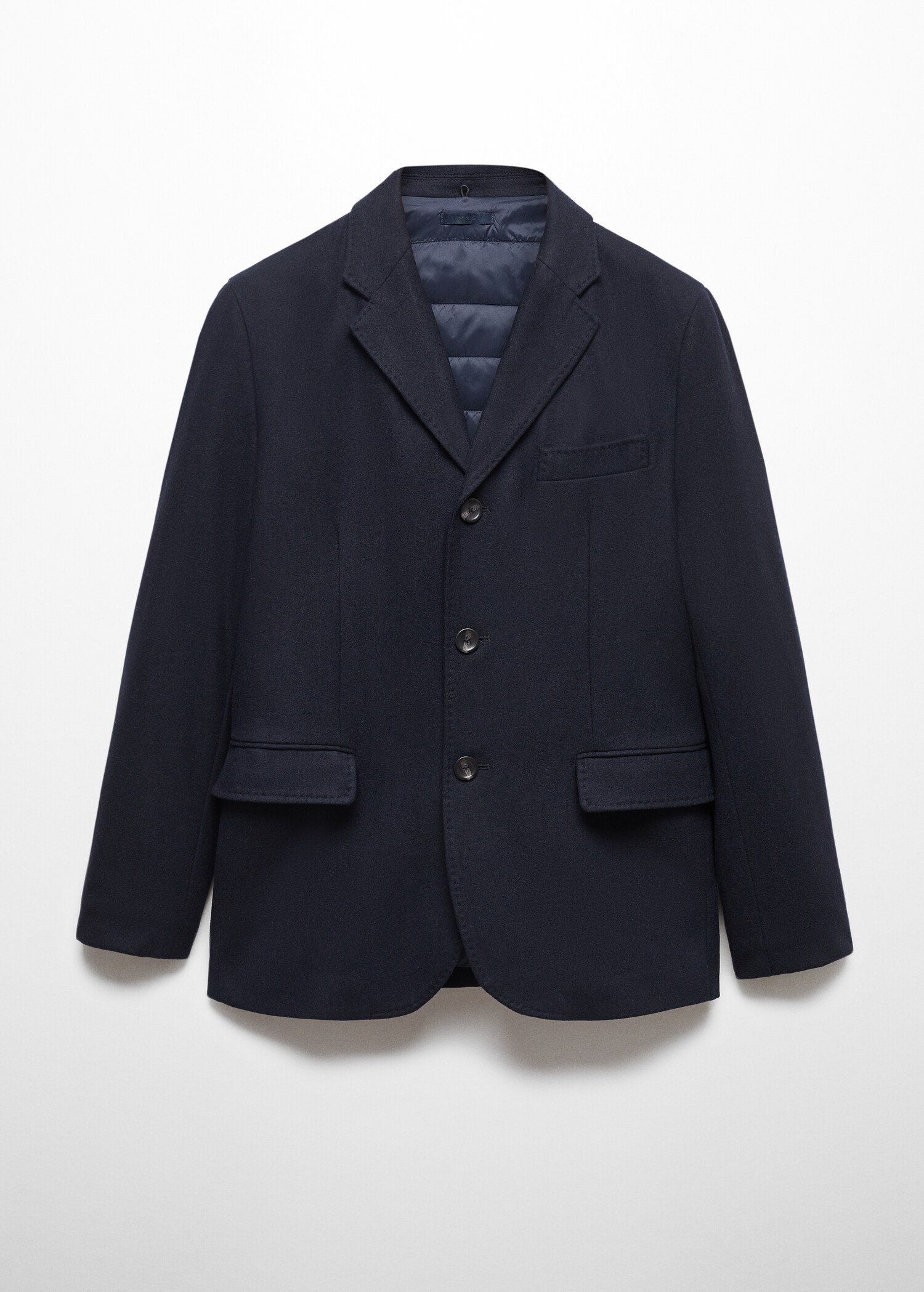 Quilted wool jacket - Details of the article 8