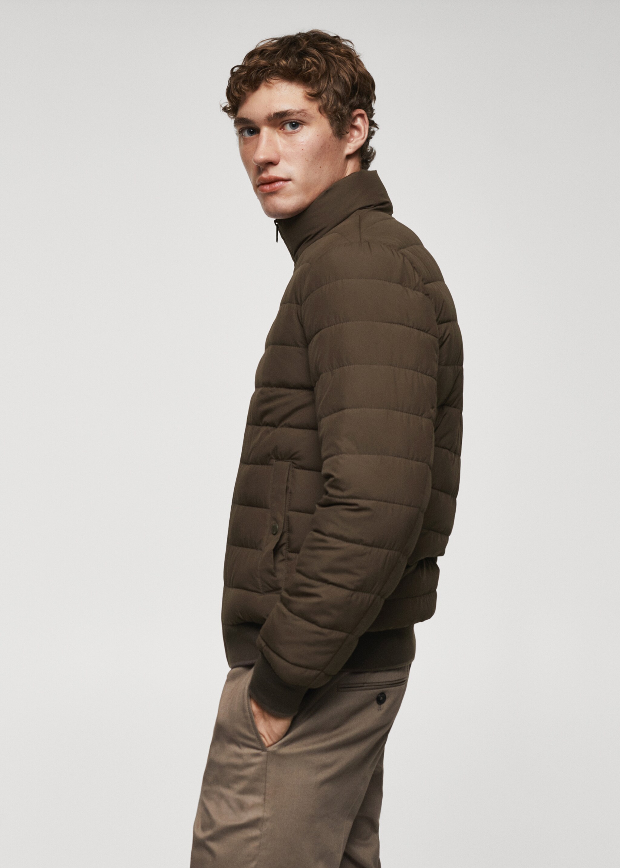 Quiltad ultralätt anorak water-repellent - Detaljer om artikeln 2
