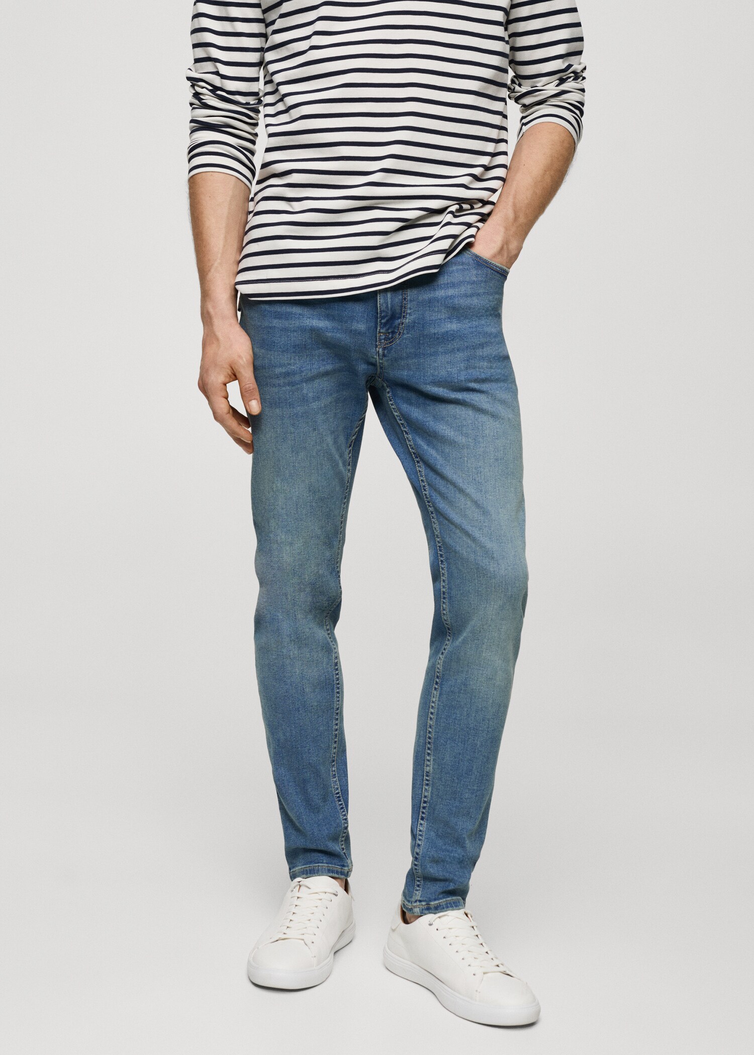 Skinny Fit-Jeans Jude - Mittlere Ansicht