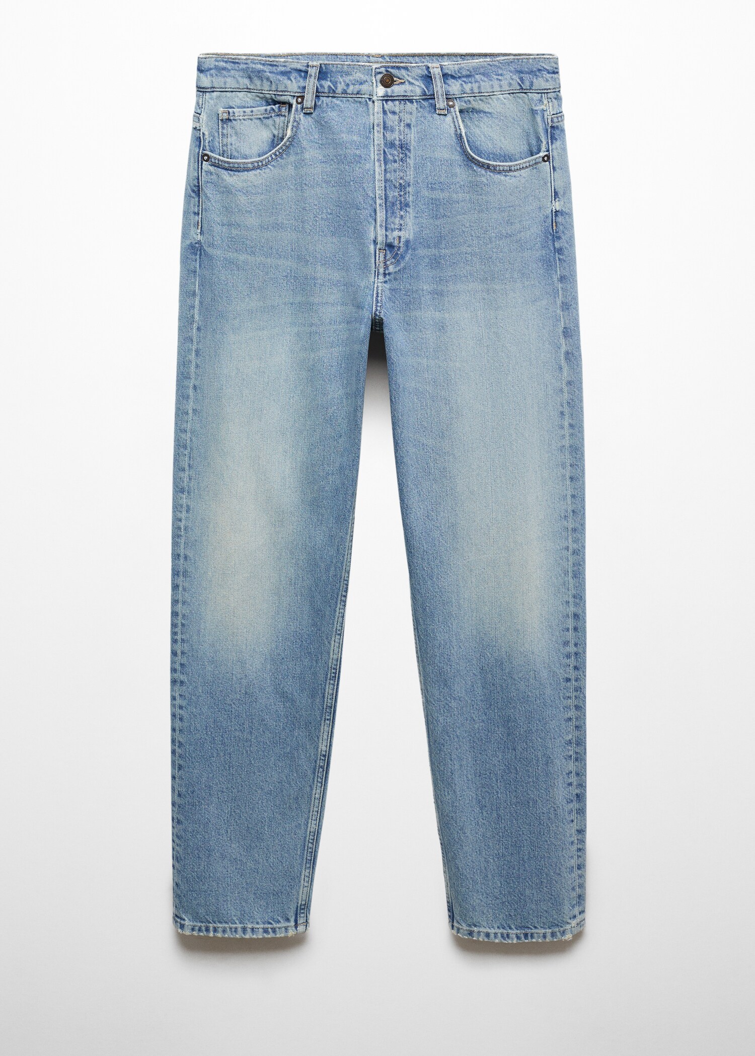 Relaxed Fit-Jeans mit mittlerer Waschung - Artikel ohne Model