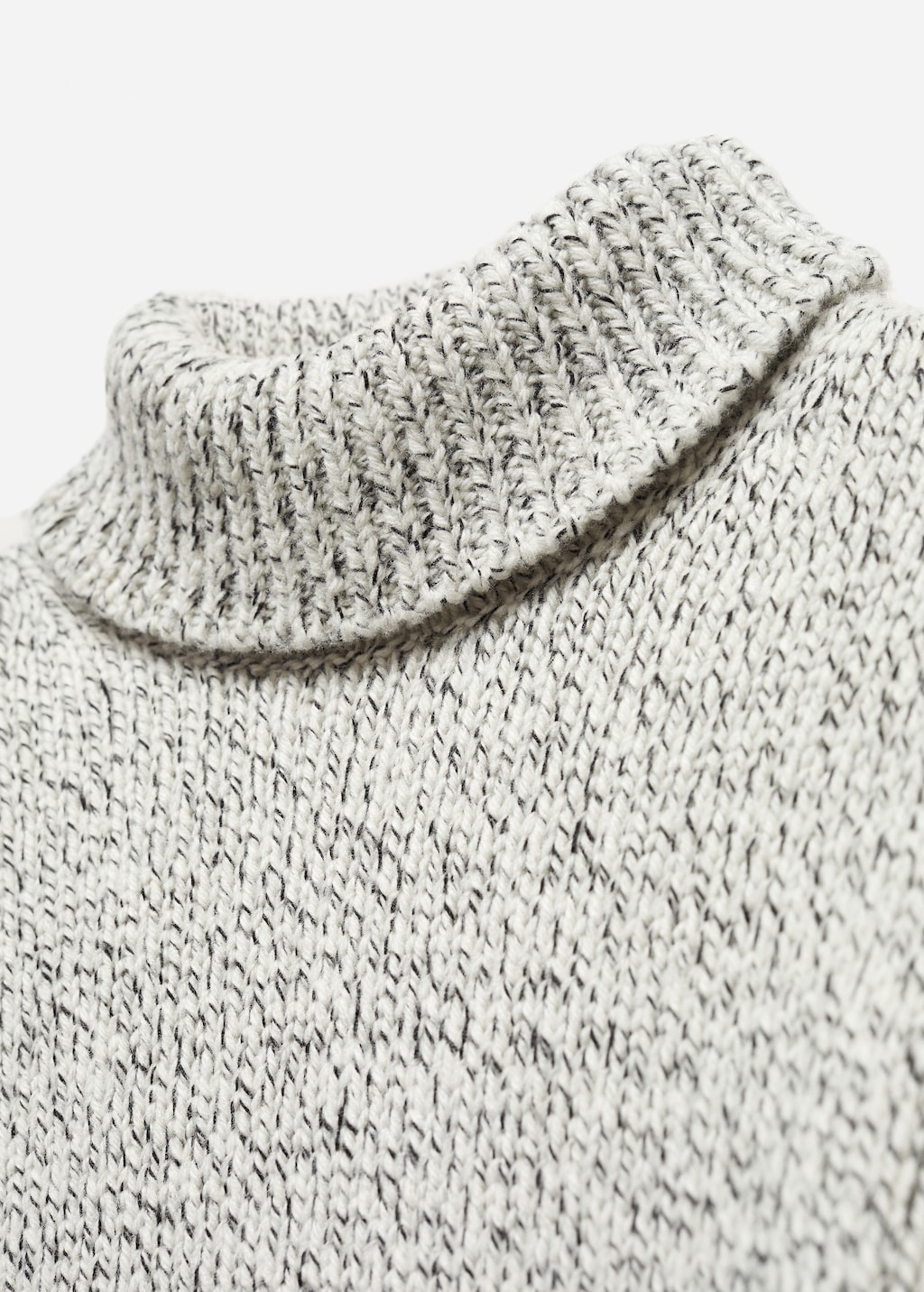 Wool turtleneck sweater - Men | MANGO OUTLET USA