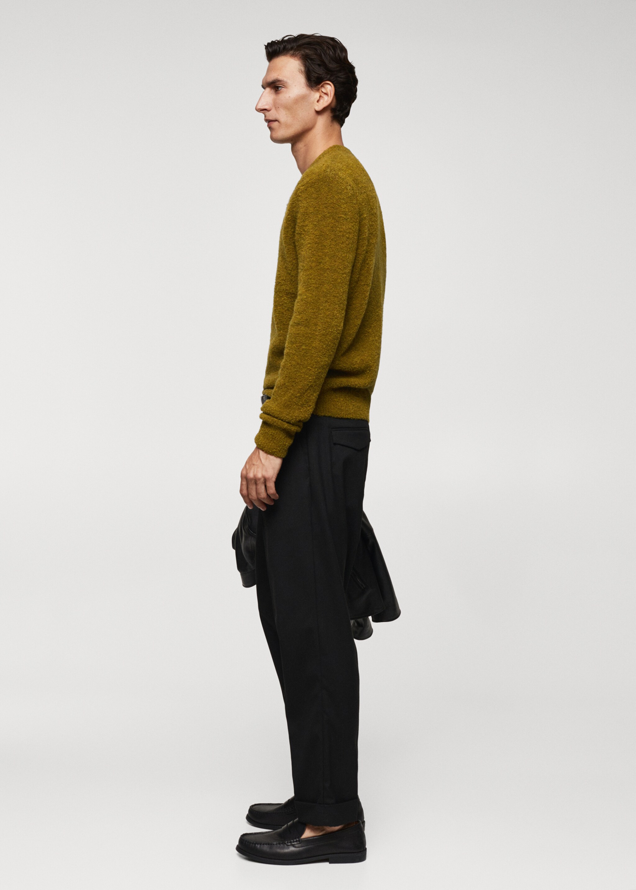 Bouclé knit sweater - Details of the article 2