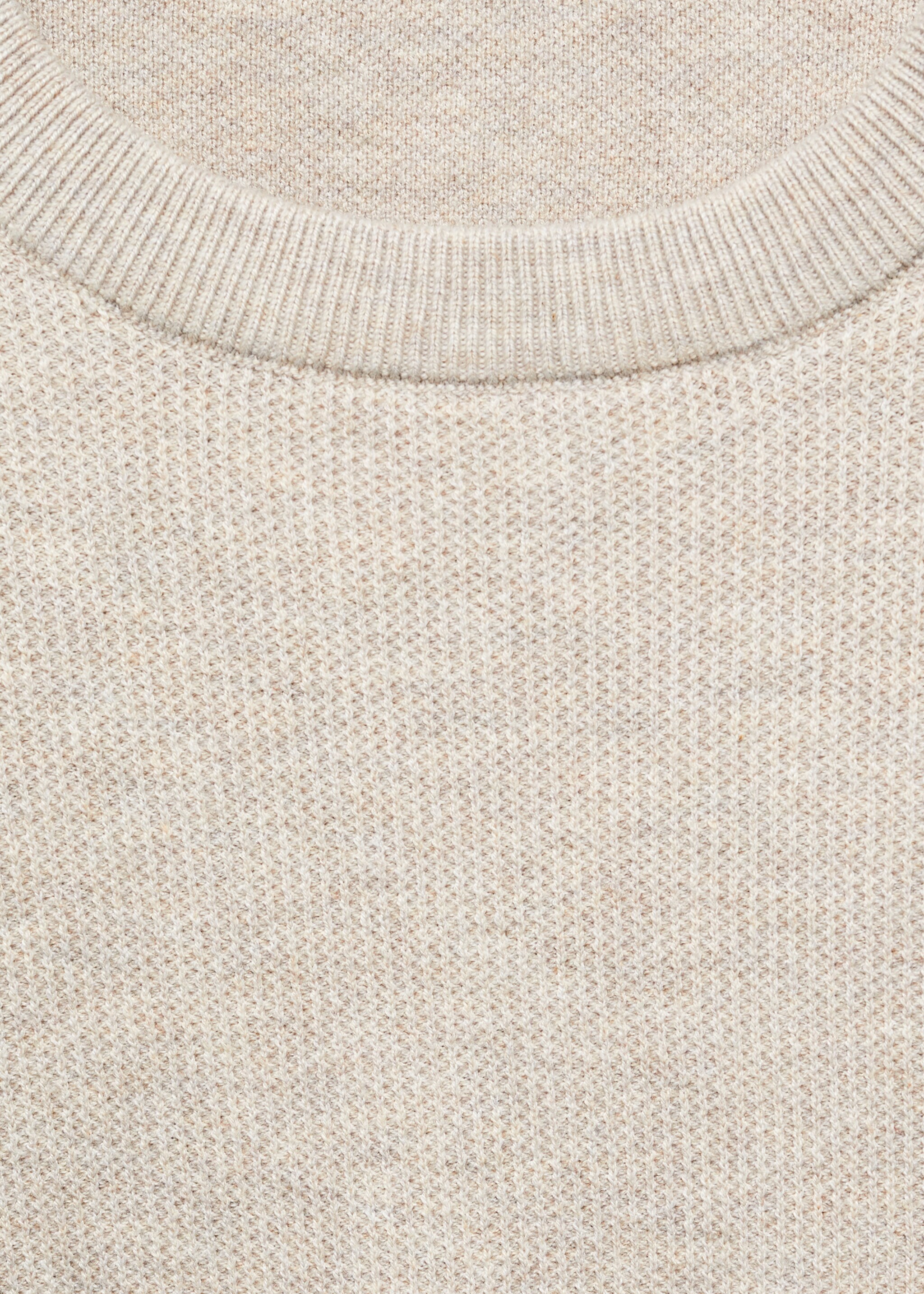 Structured cotton sweater - Details of the article 8
