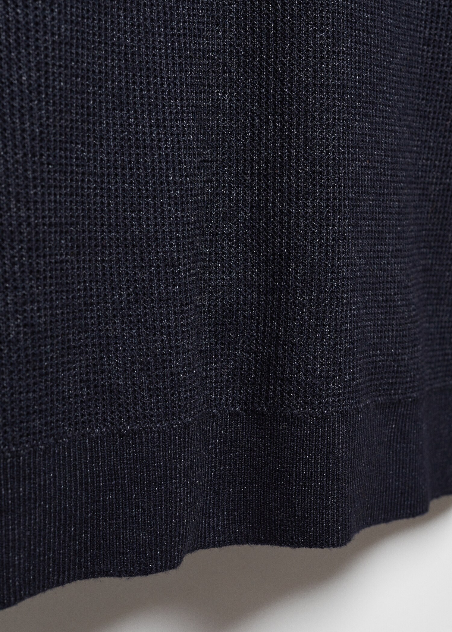 Structured cotton sweater - Details of the article 8