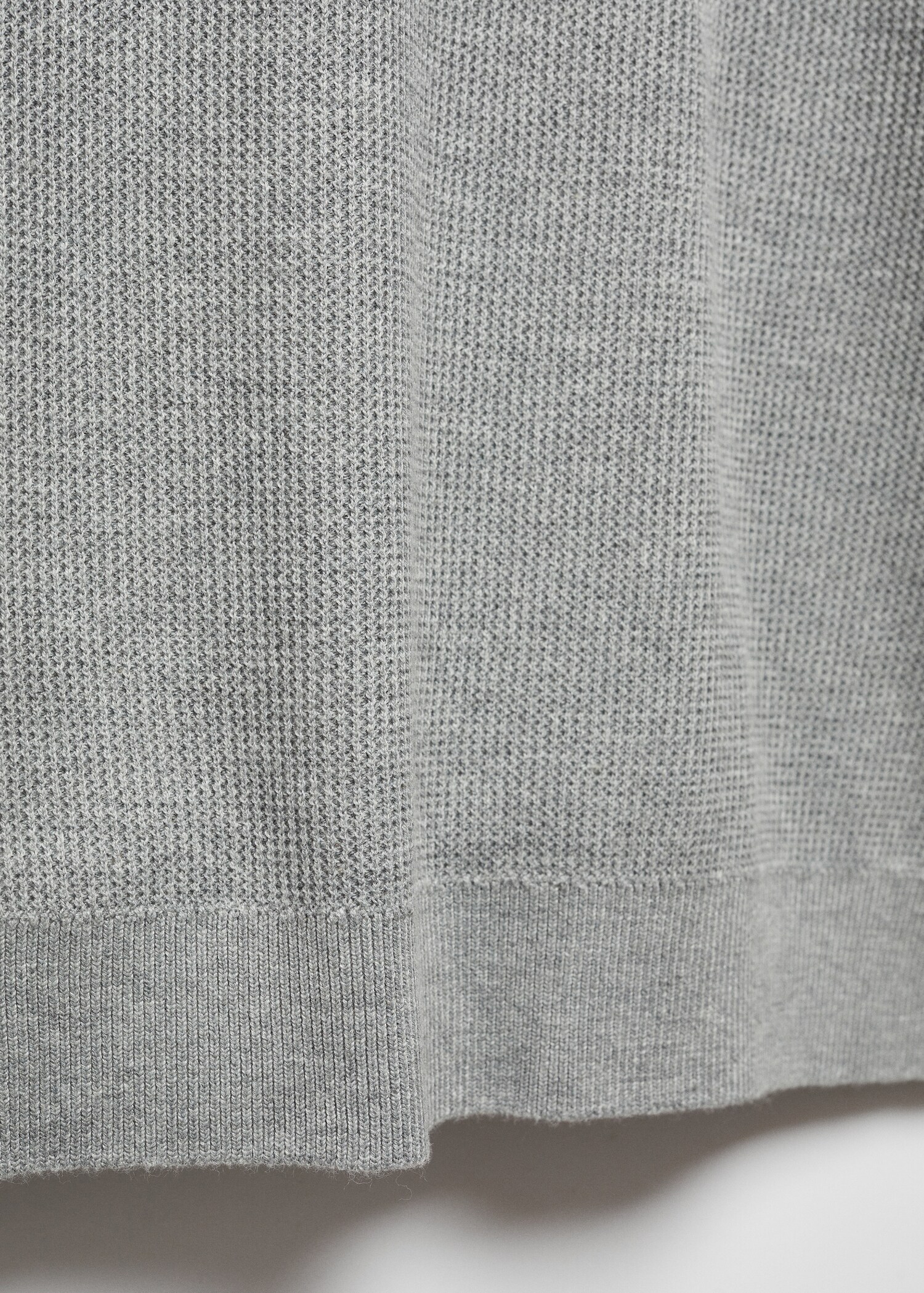 Strukturierter Baumwollpullover - Detail des Artikels 8