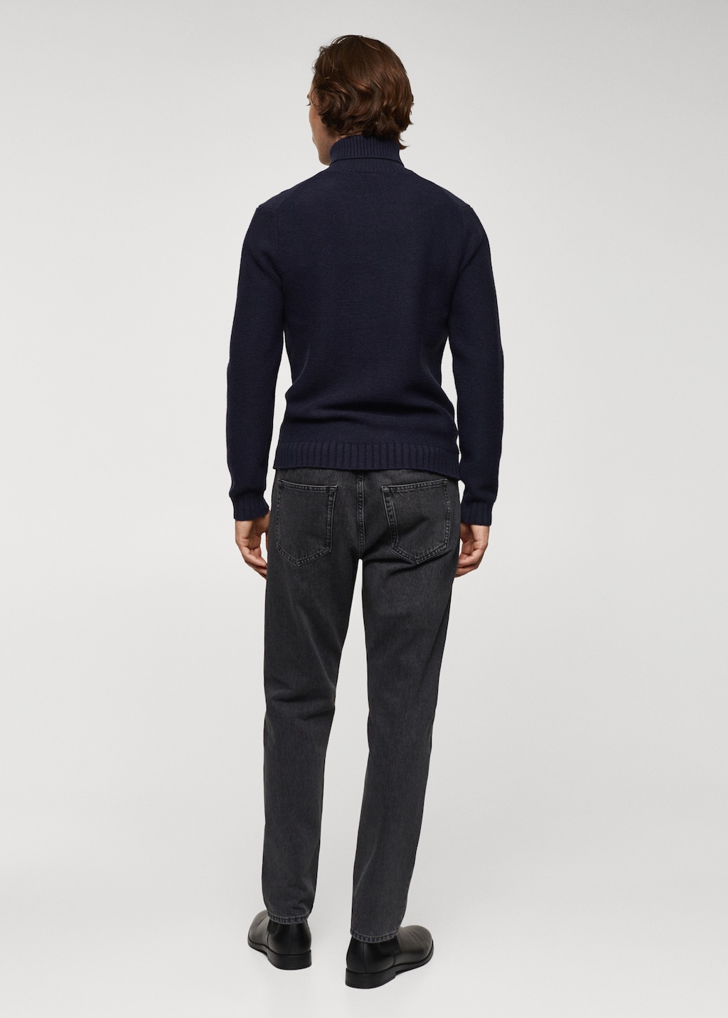 Turtleneck knit sweater - Men | MANGO OUTLET USA