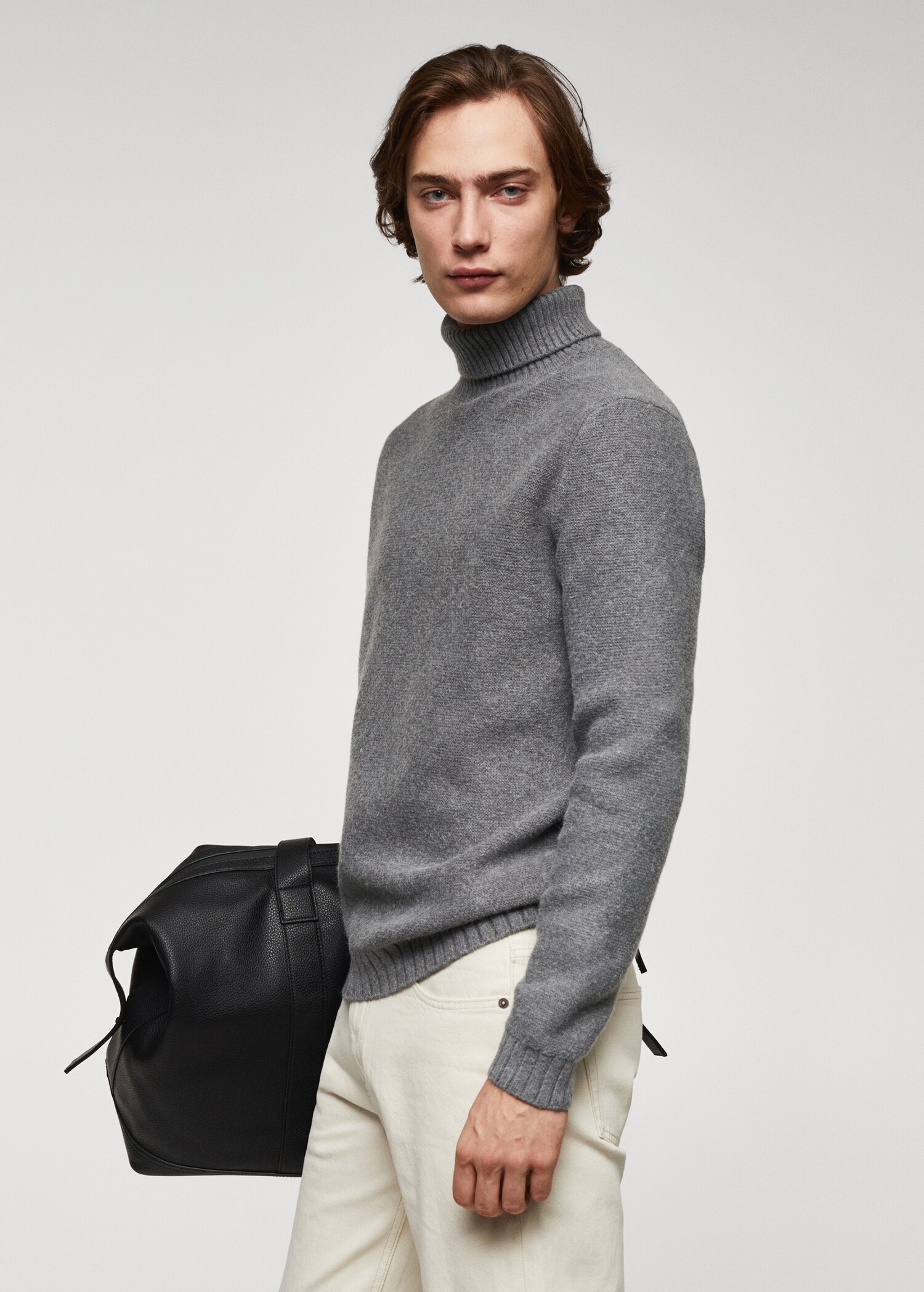 Turtleneck knit sweater - Details of the article 2
