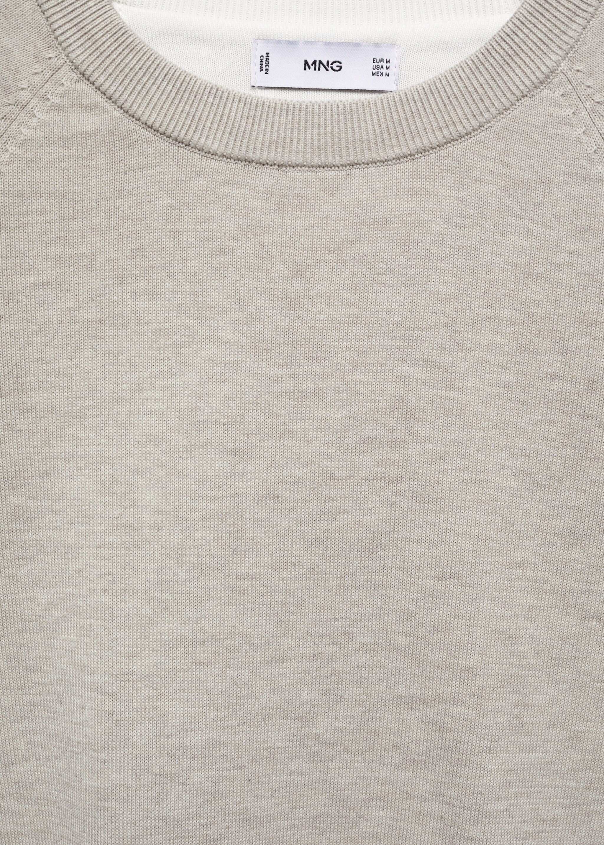 Fine-knit cotton sweater - Details of the article 8
