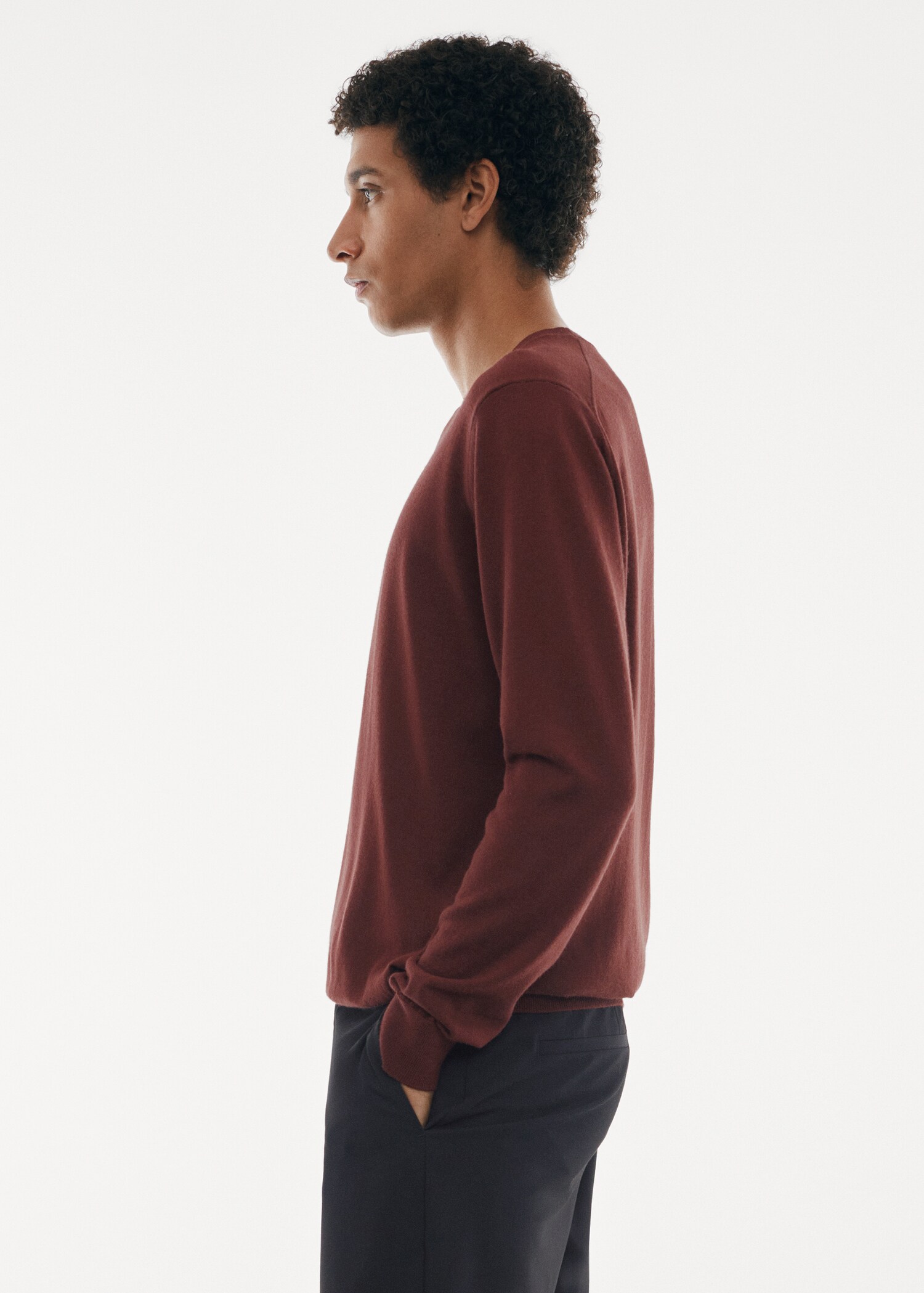 Waschbarer Pullover aus Merinowolle - Detail des Artikels 2