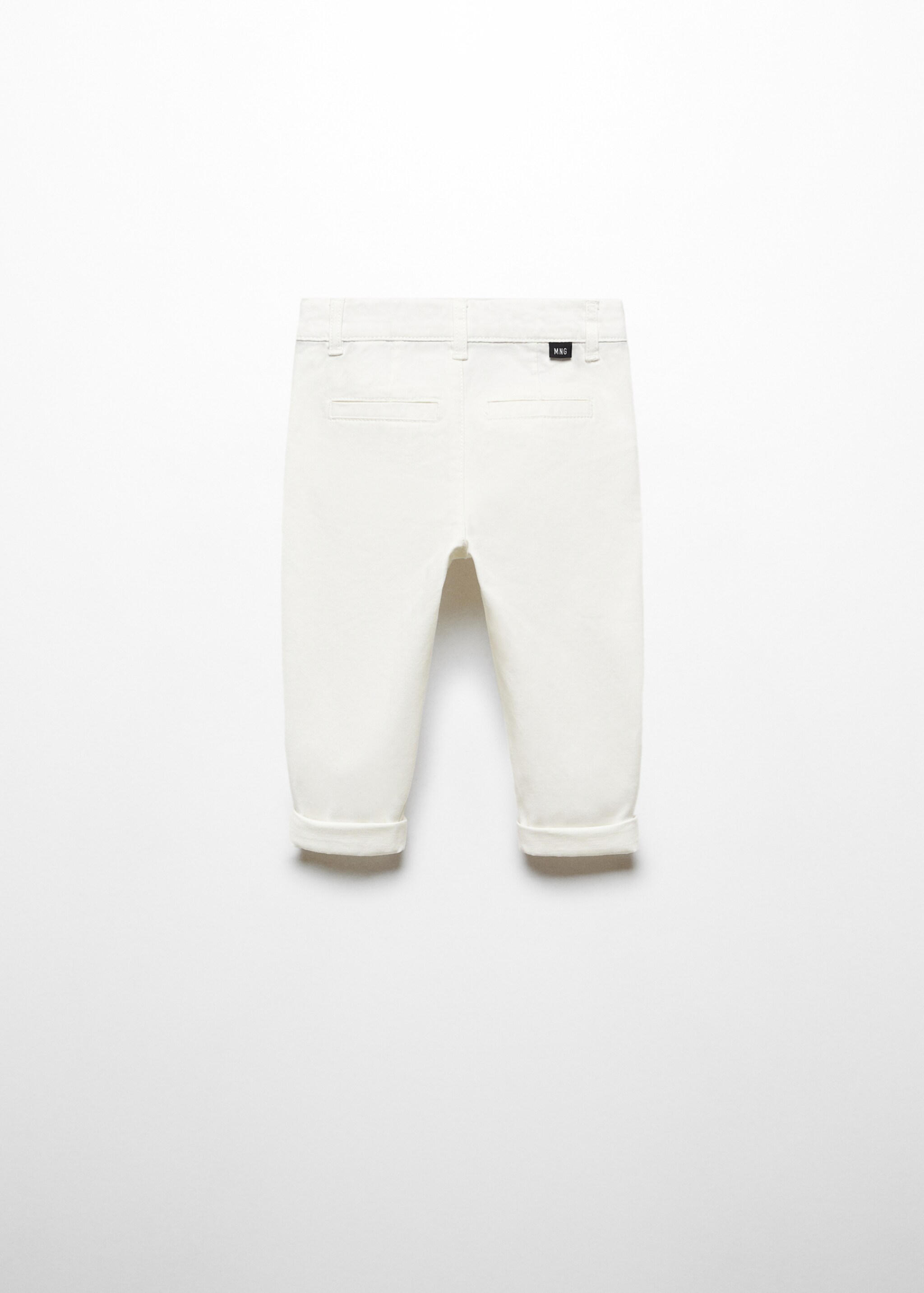 Pantalon chino coton - Verso de l’article