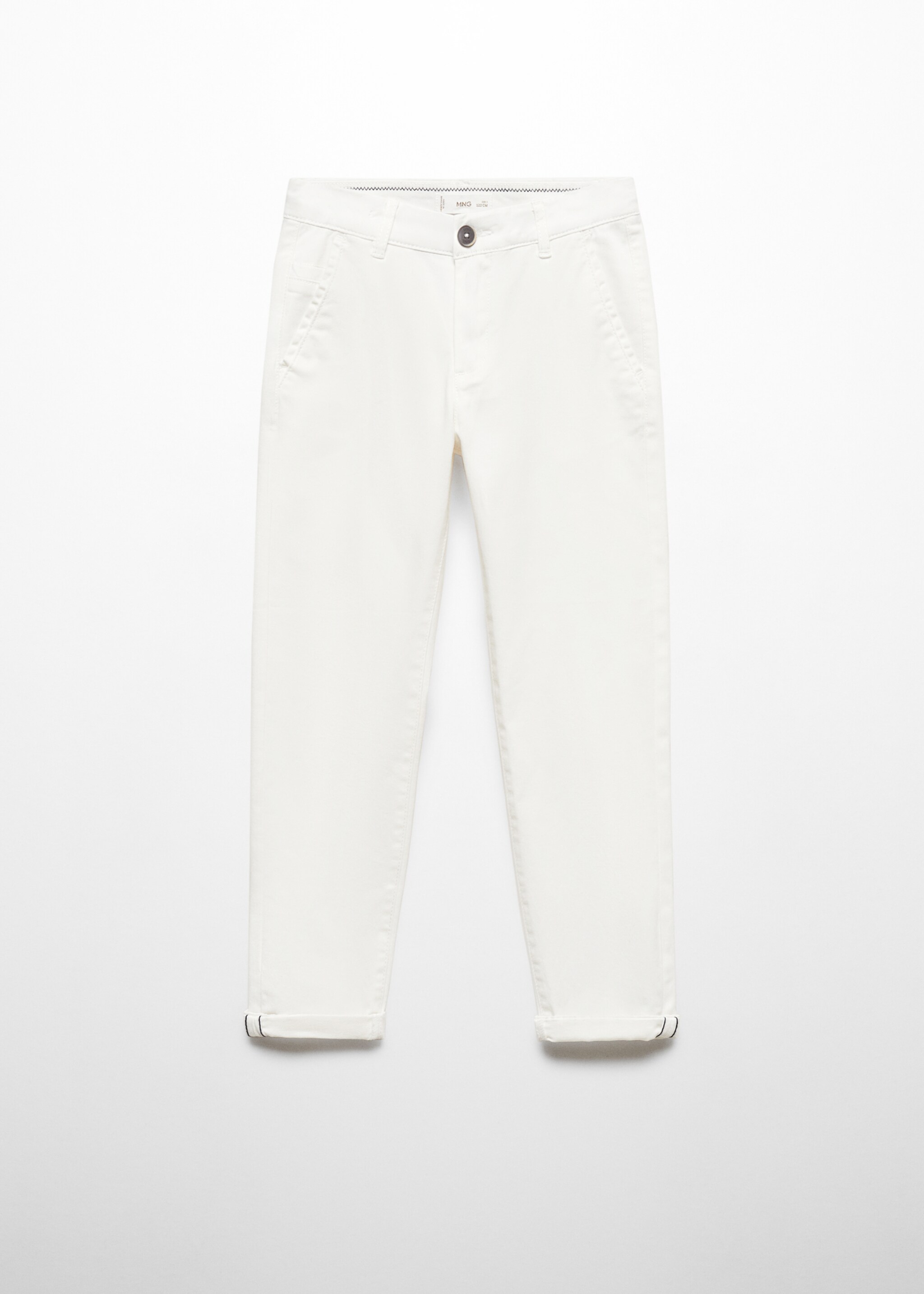 Bawełniane spodnie chinos - Artykuł bez modela/modelki