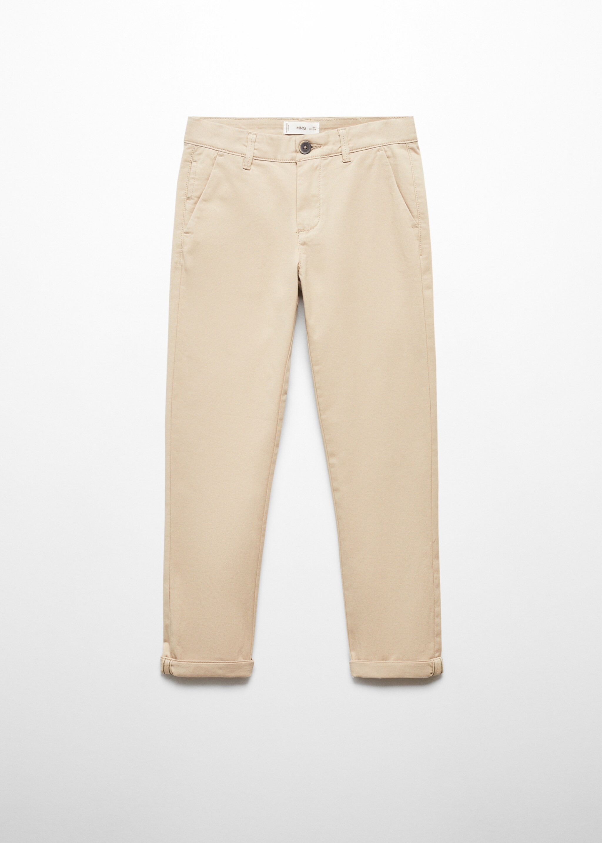 Bawełniane spodnie chinos - Artykuł bez modela/modelki