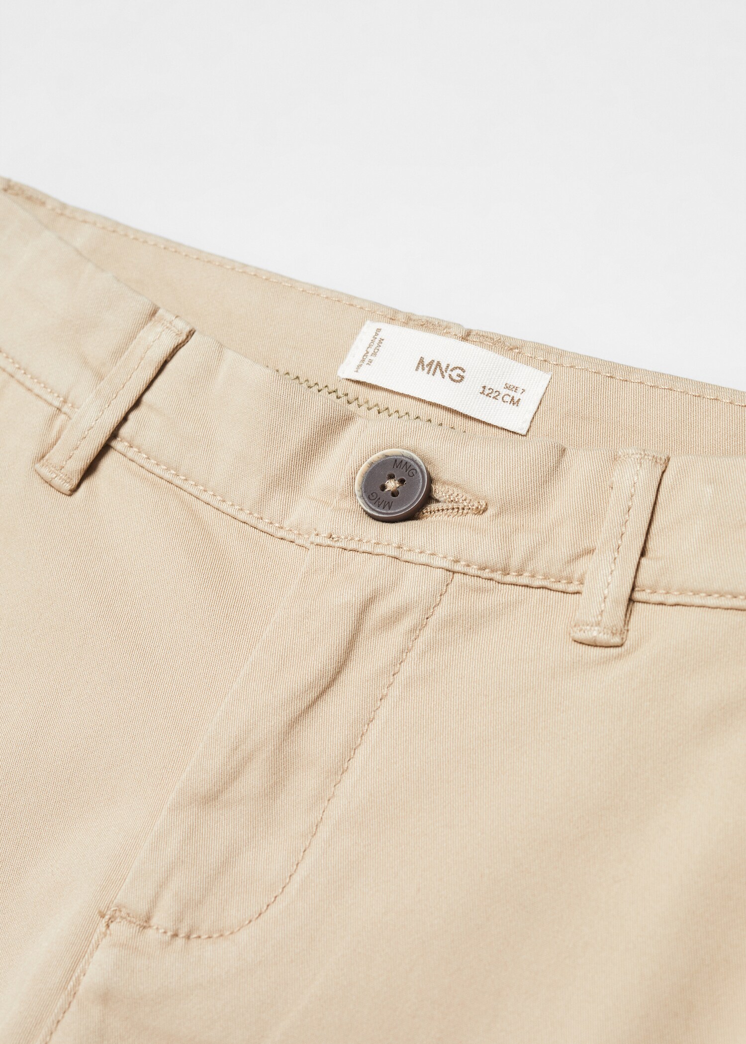 Cotton chinos - Details of the article 8