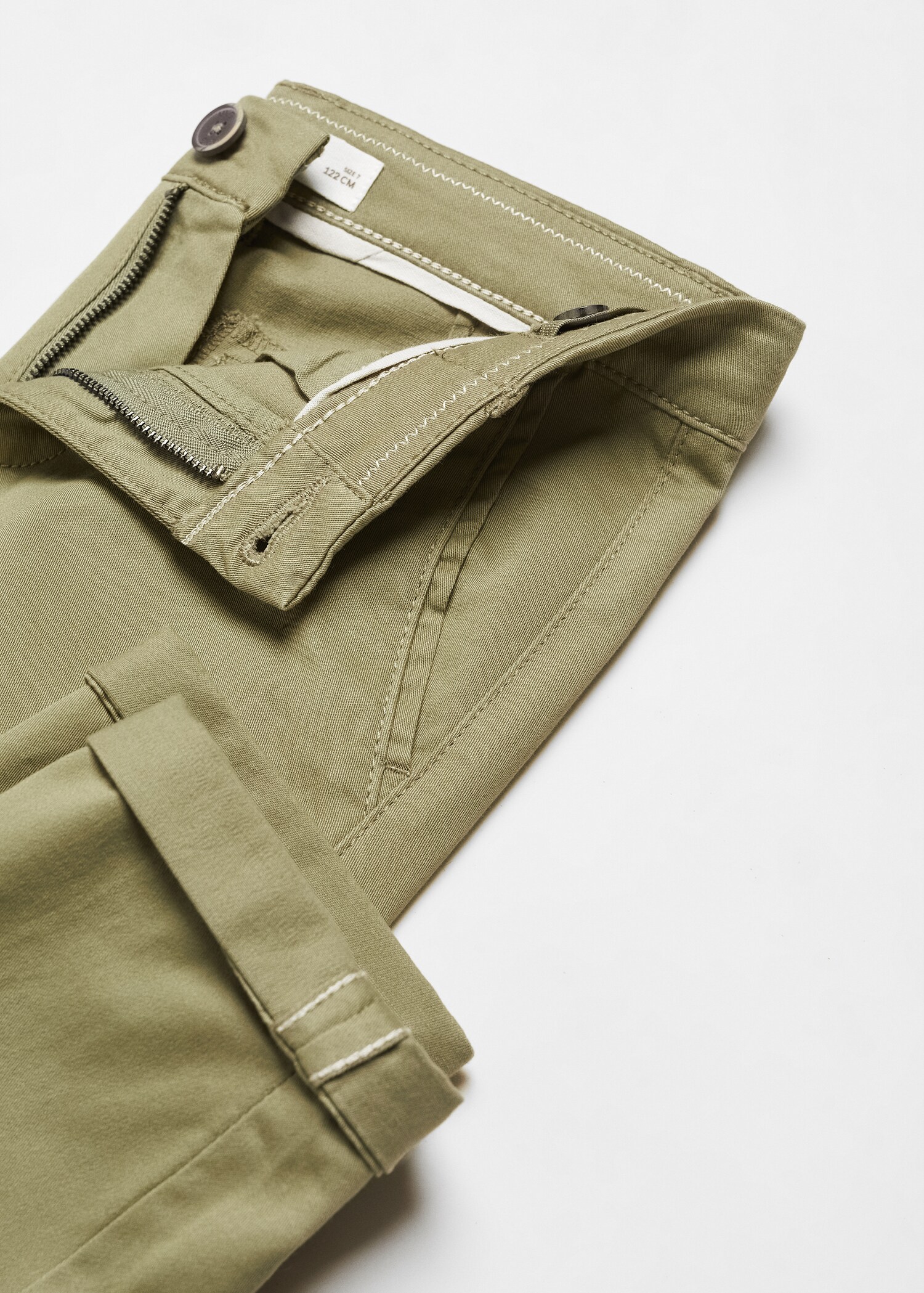 Cotton chinos - Details of the article 8